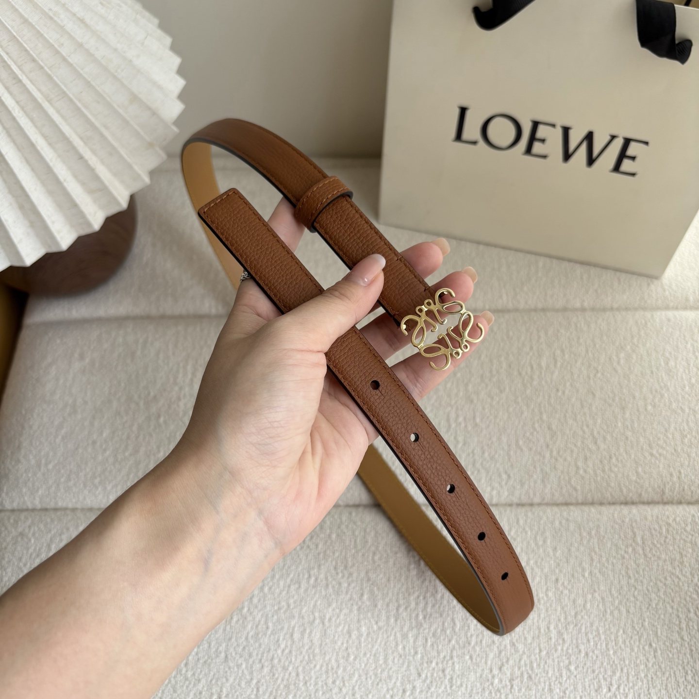 Female Leather Belt Cow Leather M-l