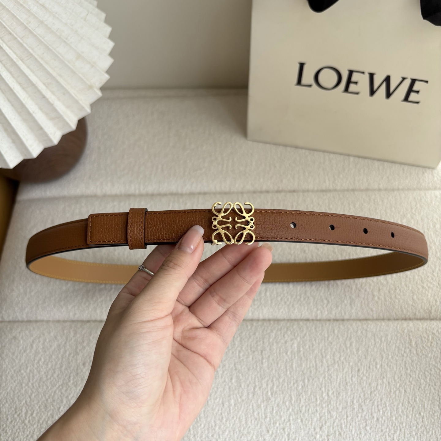 Female Leather Belt Cow Leather M-l