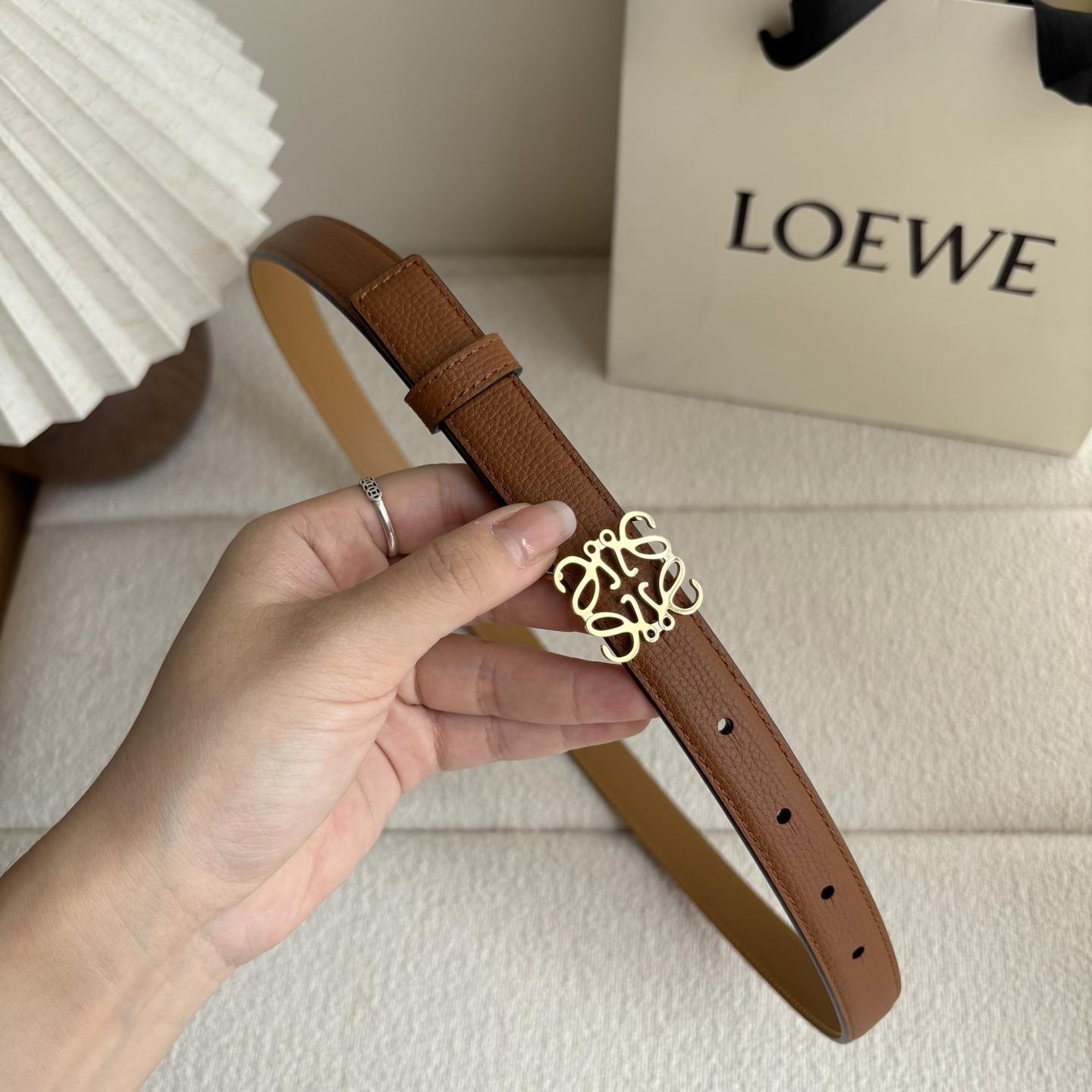 Female Leather Belt Cow Leather M-l