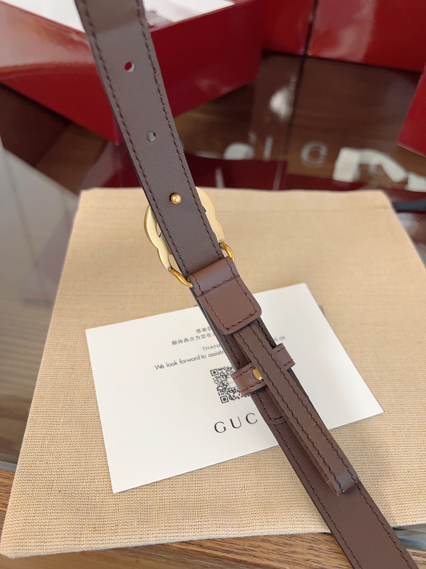 Gucci Female Basic Belt Cow Leather S-m-l