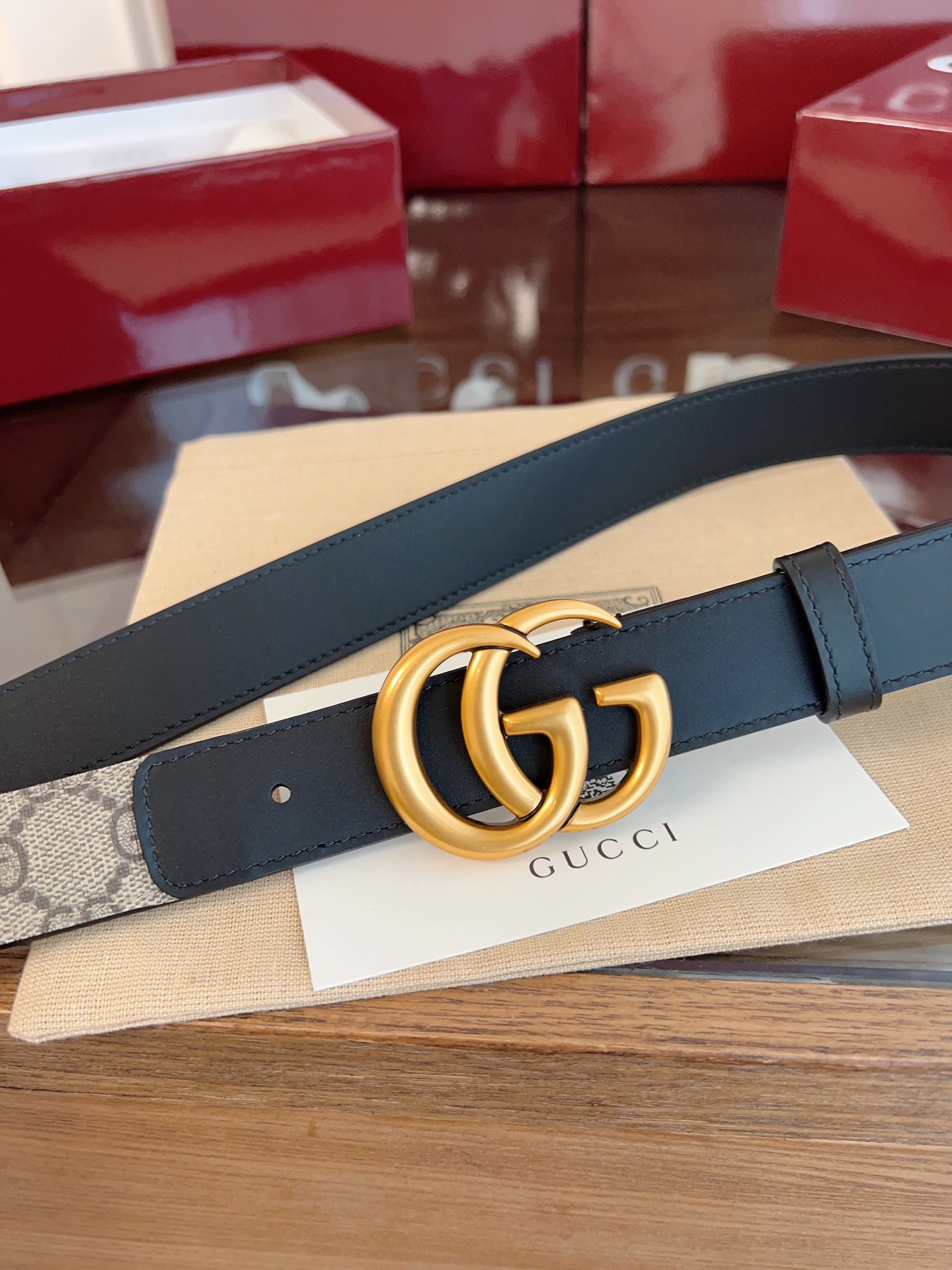 Gucci Female Basic Belt Cow Leather S-m-l