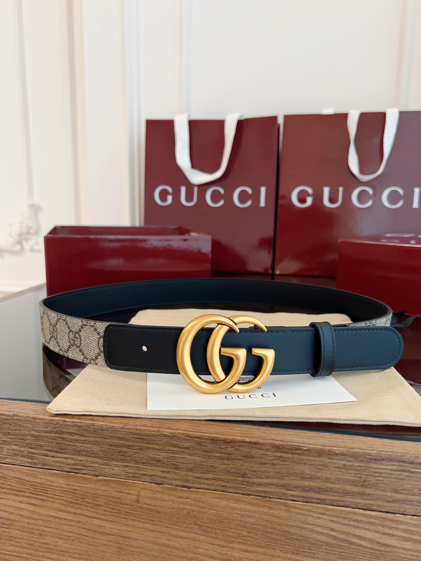 Gucci Female Basic Belt Cow Leather S-m-l