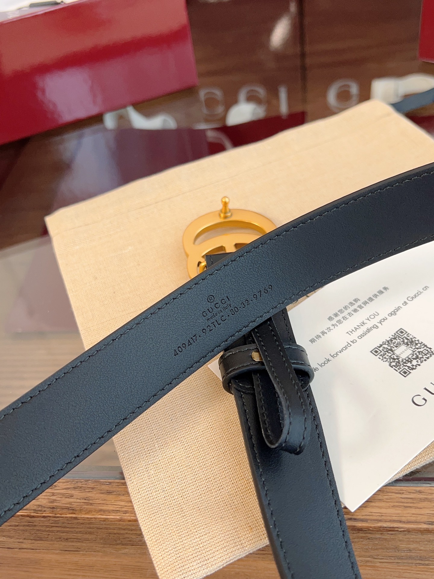 Gucci Female Basic Belt Cow Leather S-m-l