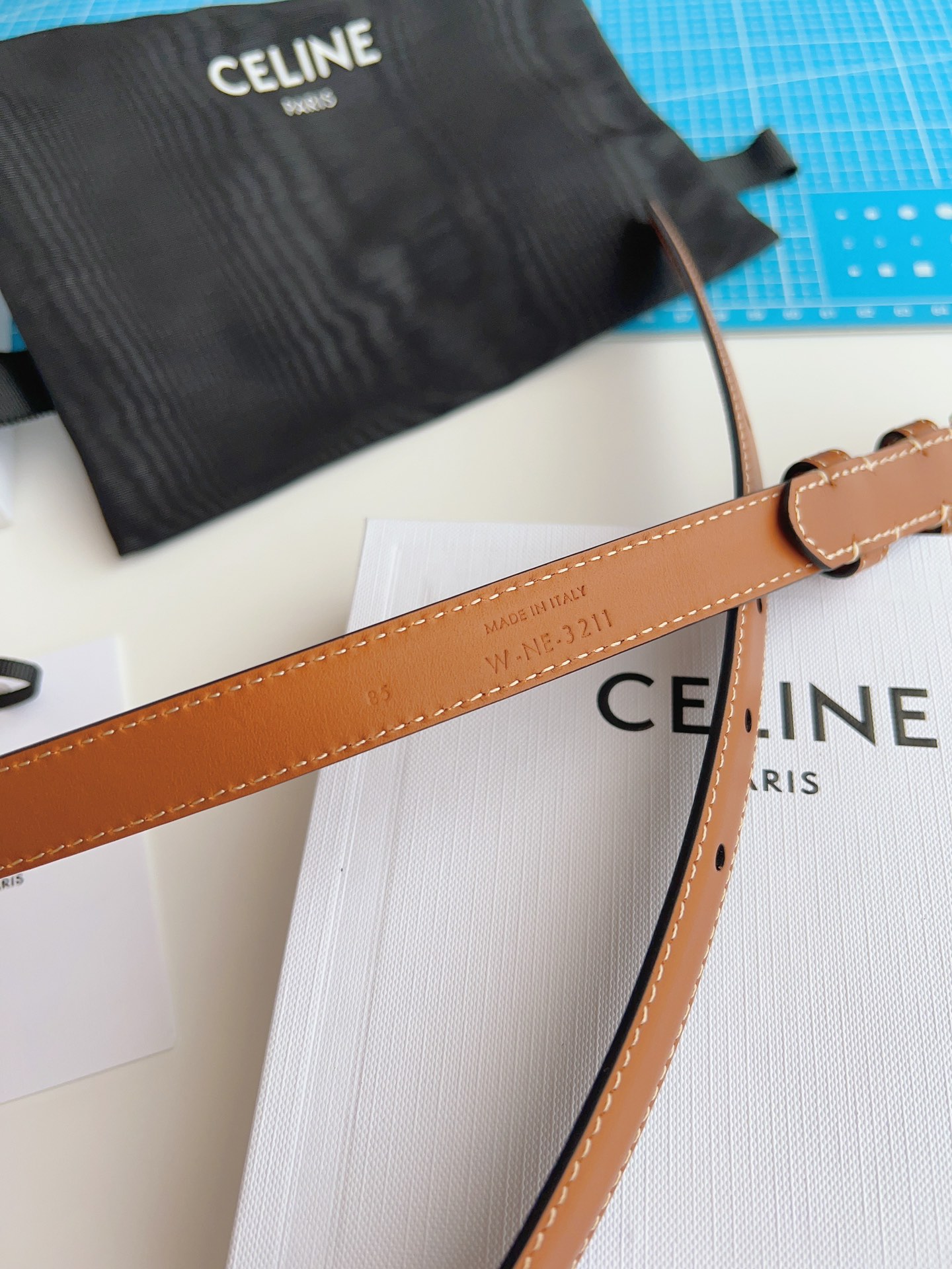 Celine Female Basic Belt Brown M-l