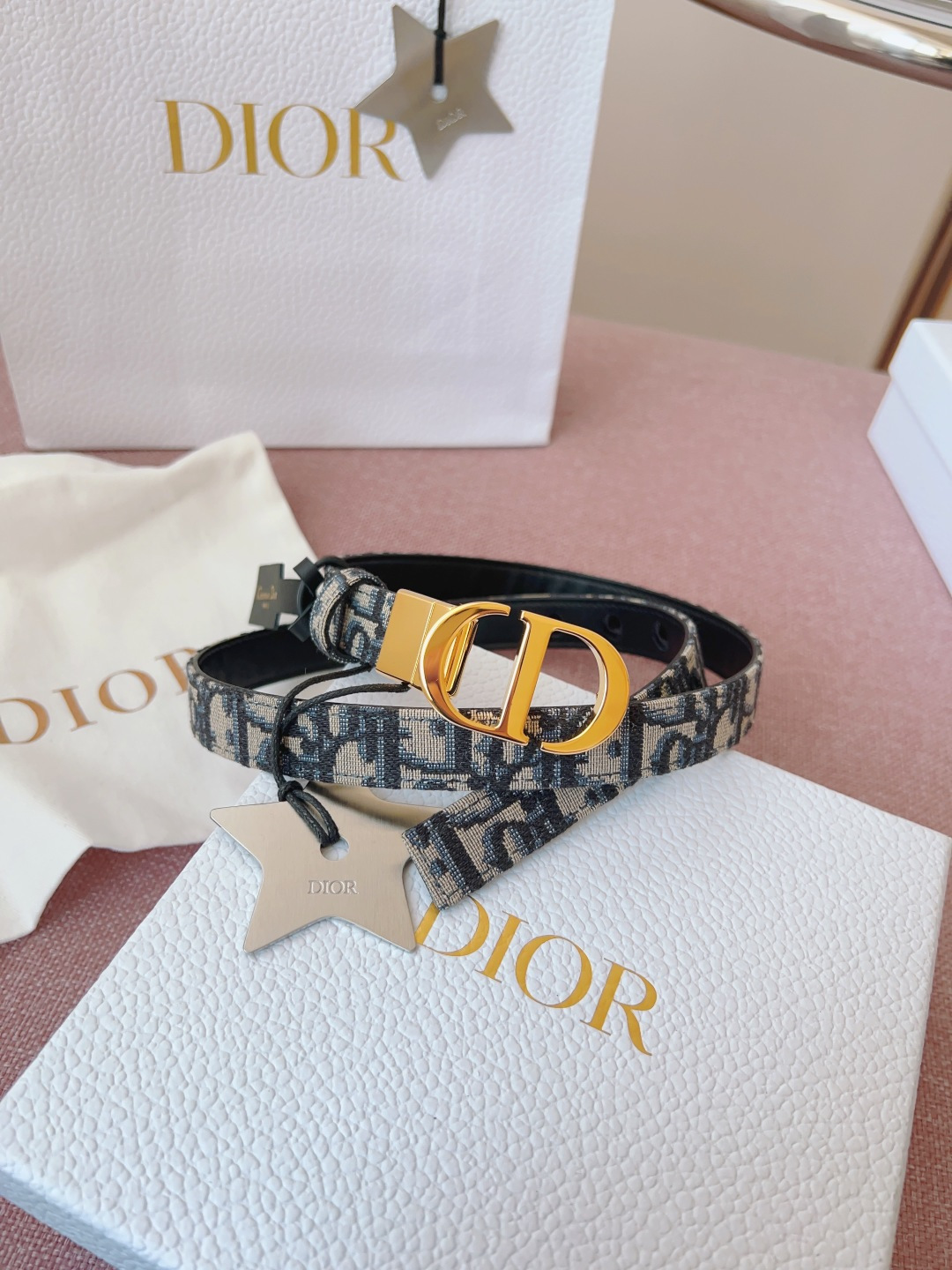 Dior Female Basic Belt Cow Leather