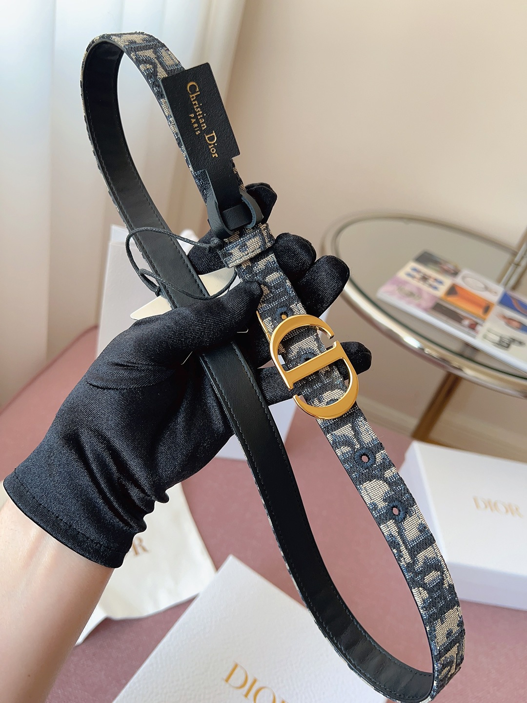 Dior Female Basic Belt Cow Leather