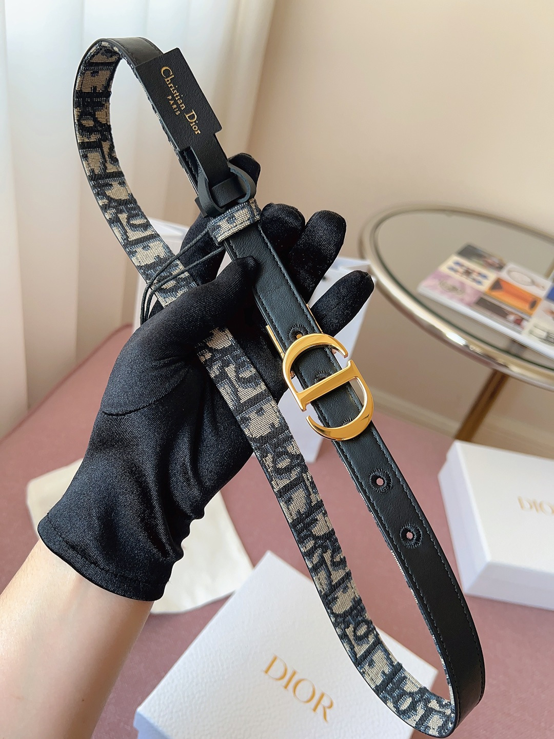 Dior Female Basic Belt Cow Leather