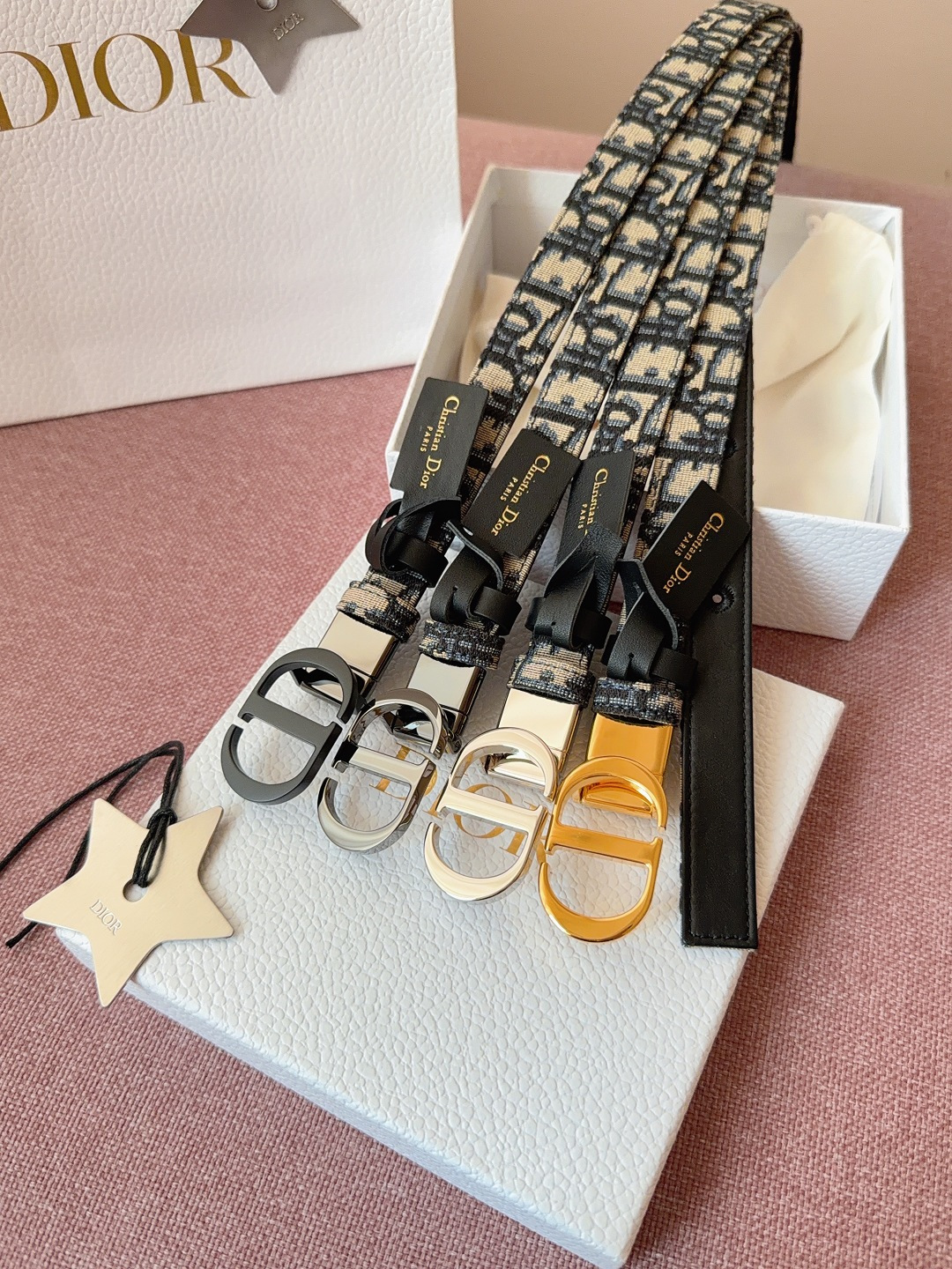 Dior Female Basic Belt Cow Leather