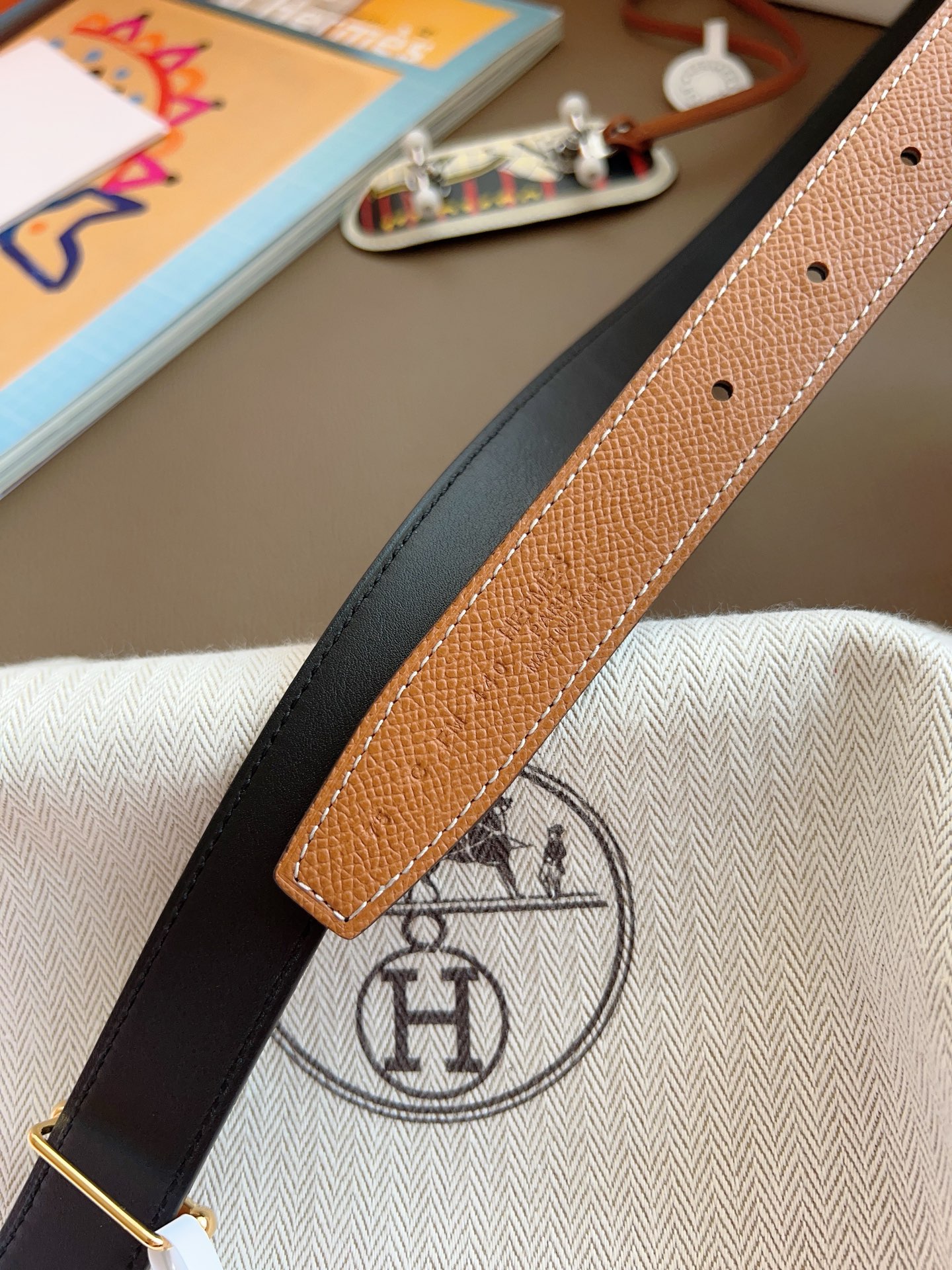 Hermès Female Basic Belt Black 13514-s-m