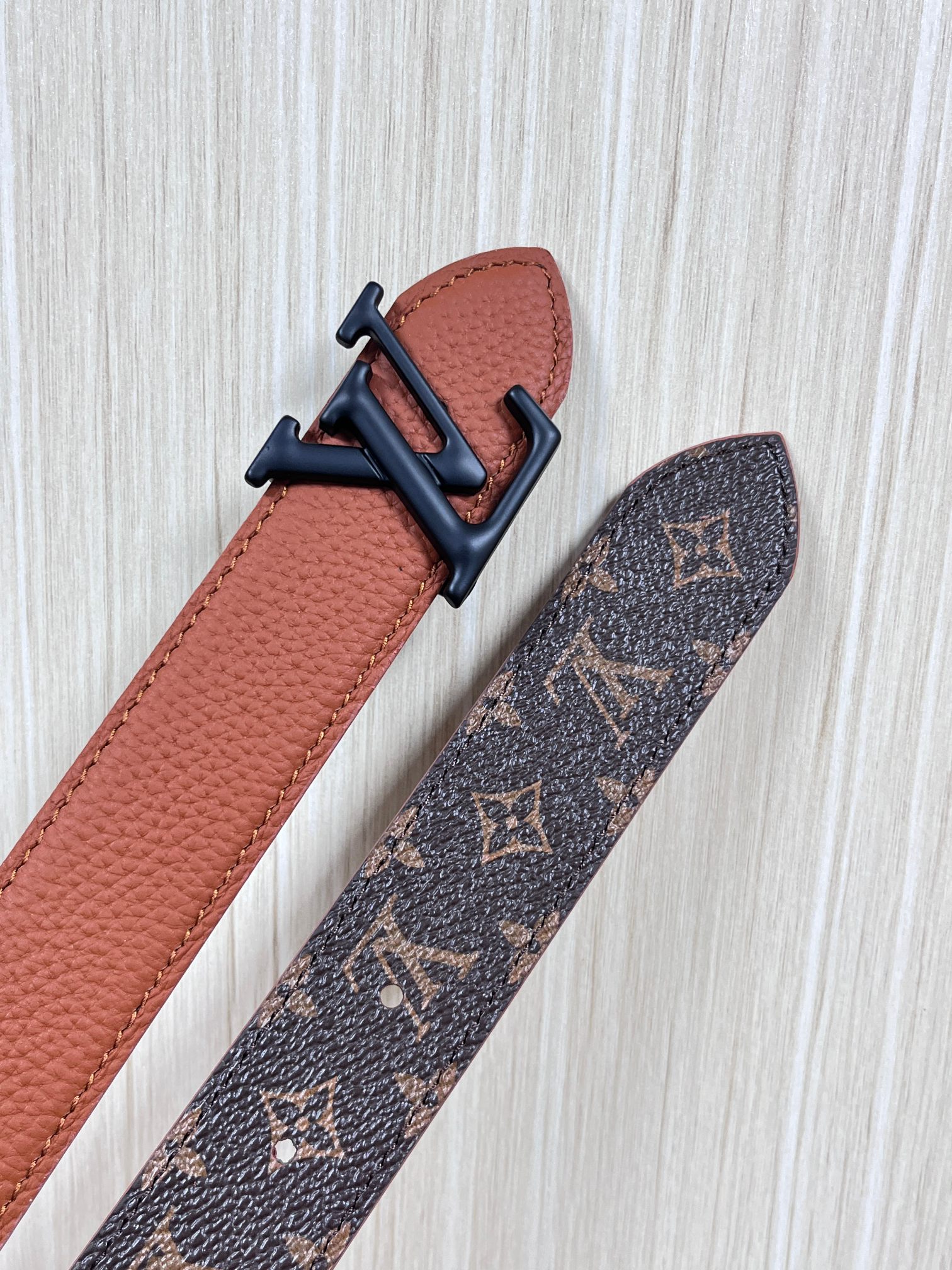 Louis Vuitton Female Basic Belt Canvas M-l