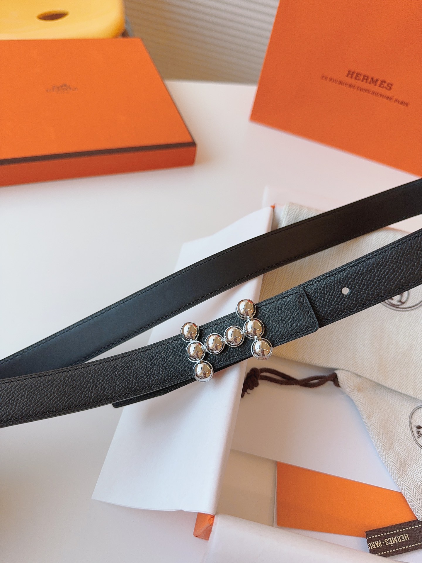 Hermès Female Basic Belt Cow Leather S-m