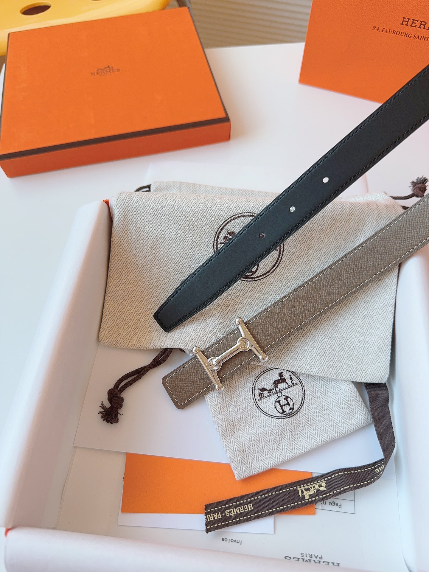 Hermès Female Basic Belt Cow Leather S-m