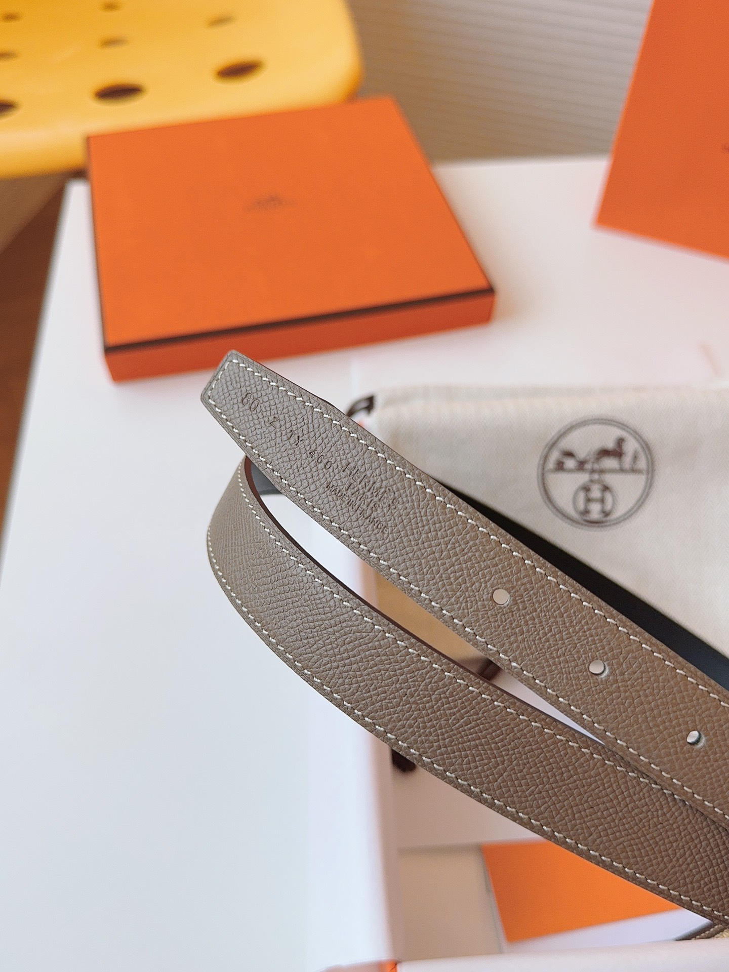 Hermès Female Basic Belt Cow Leather S-m