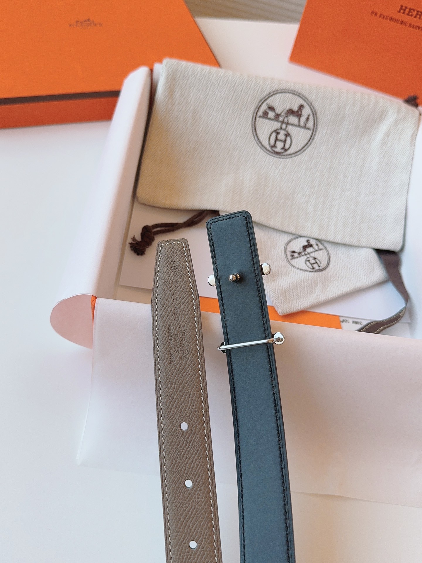 Hermès Female Basic Belt Cow Leather S-m
