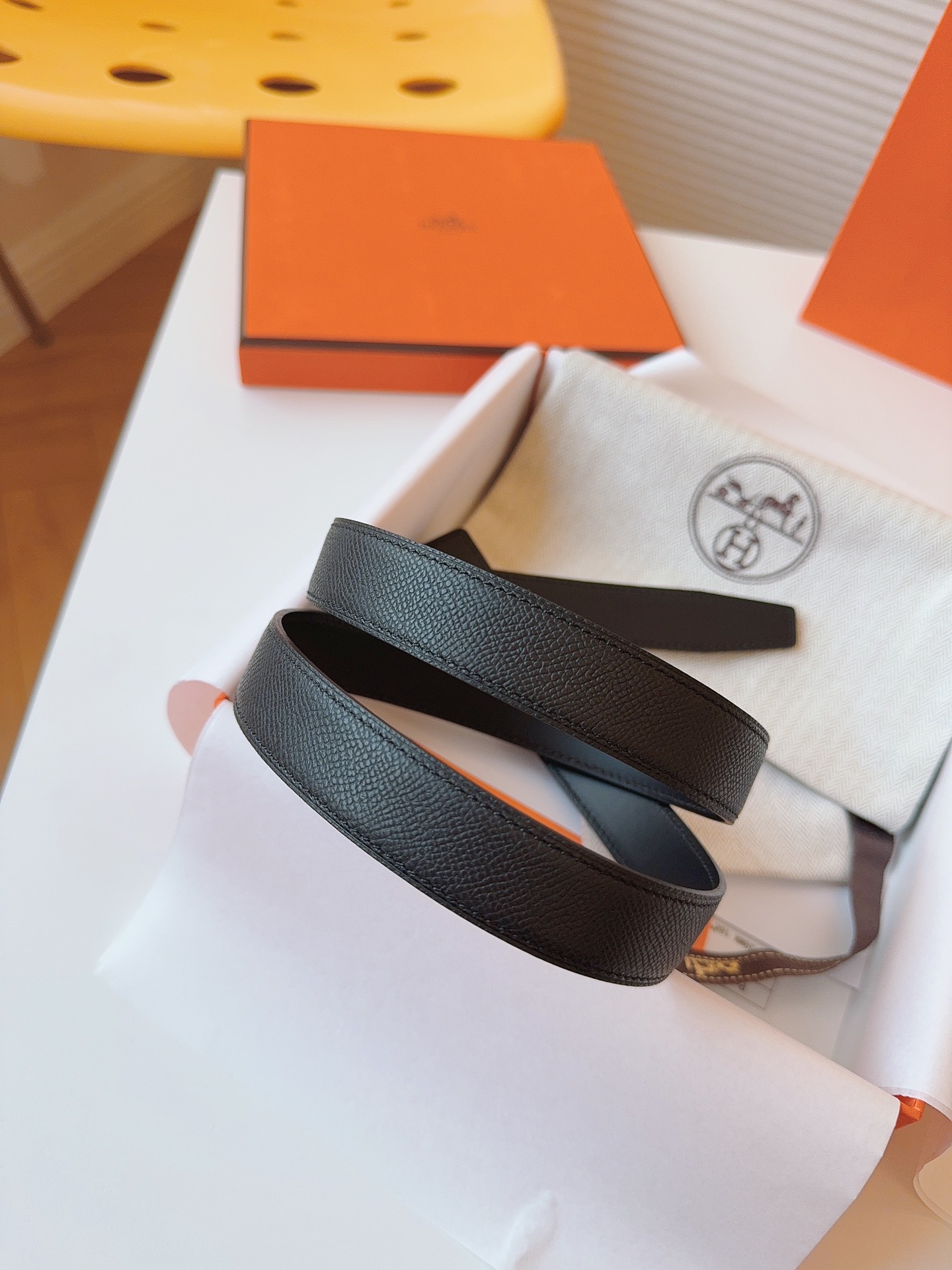 Hermès Female Basic Belt Cow Leather S-m