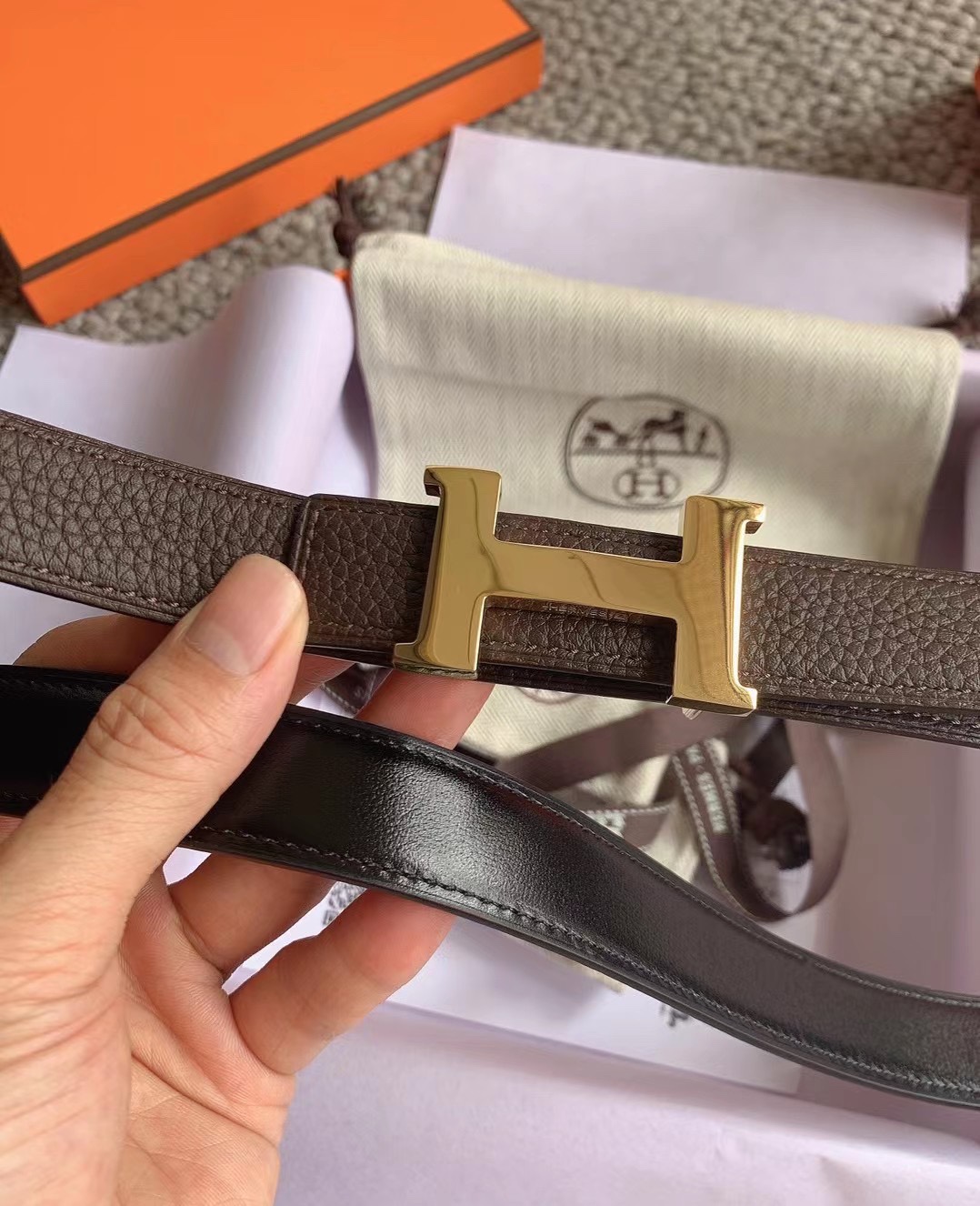 Hermès Female Basic Belt S-m