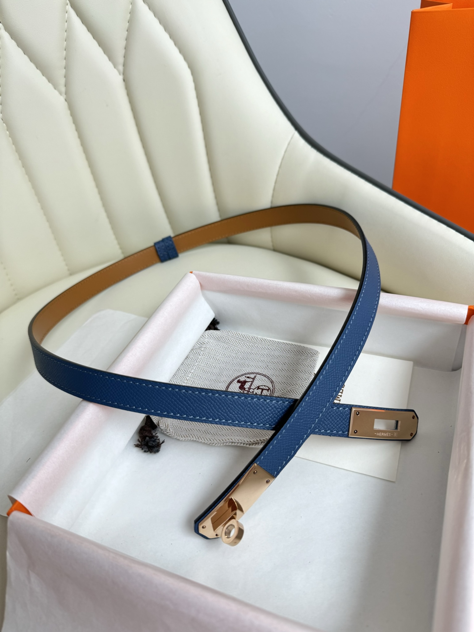 Hermès Female Basic Belt Adjustable 8mm
