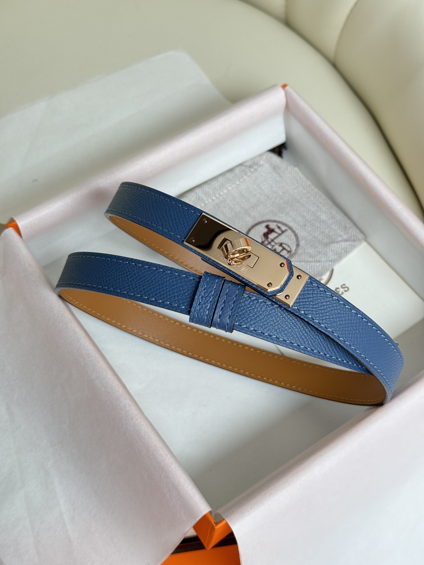 Hermès Female Basic Belt Adjustable 8mm