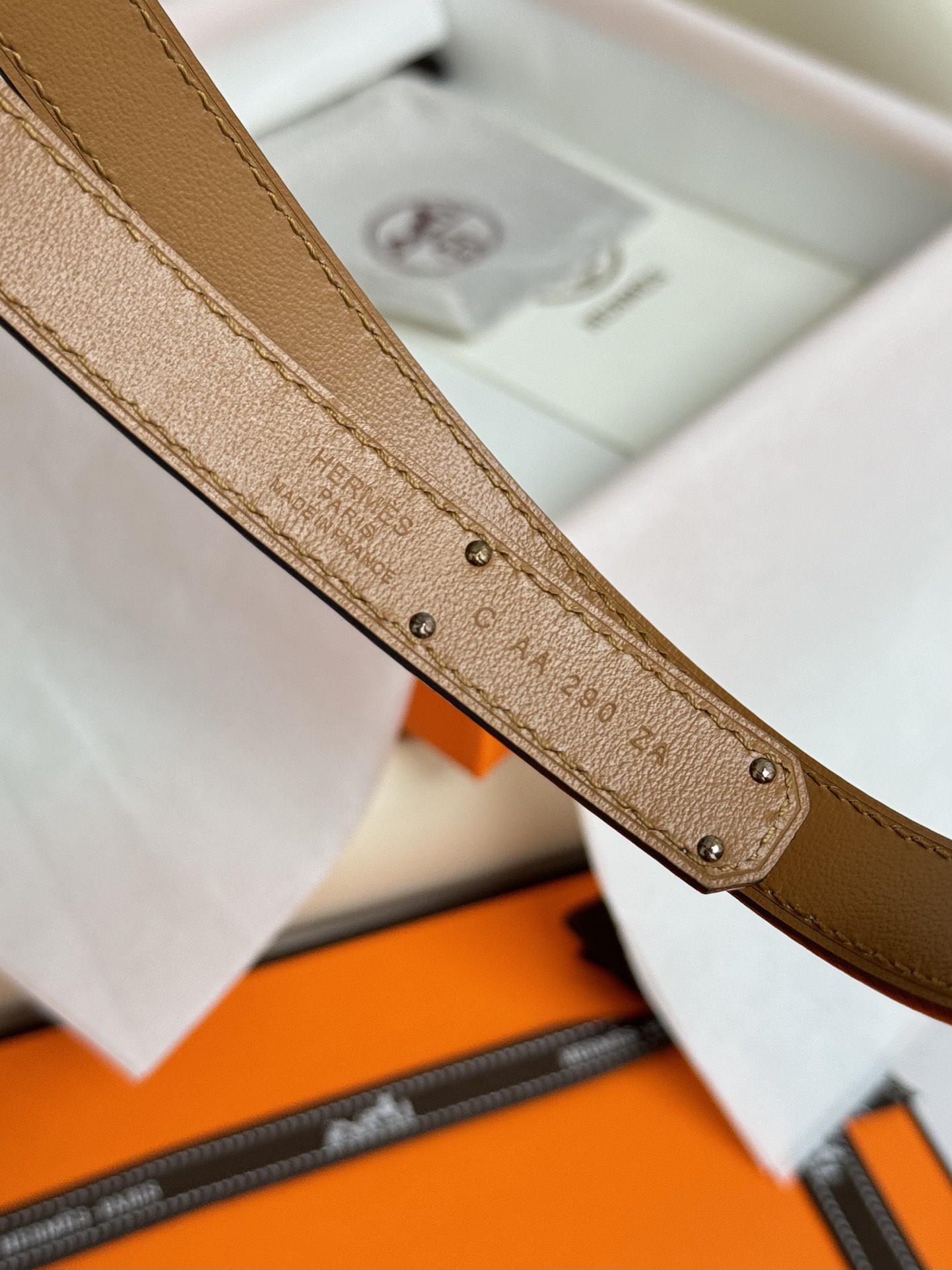 Hermès Female Basic Belt Adjustable 8mm