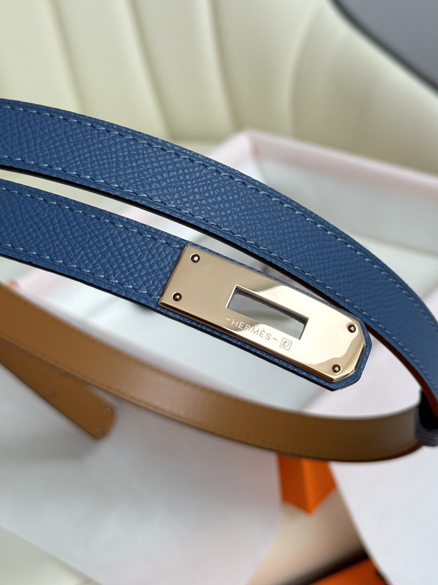 Hermès Female Basic Belt Adjustable 8mm