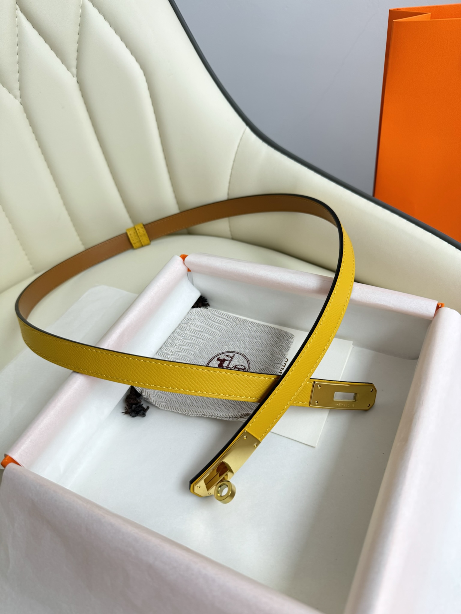 Hermès Female Basic Belt Adjustable 8mm