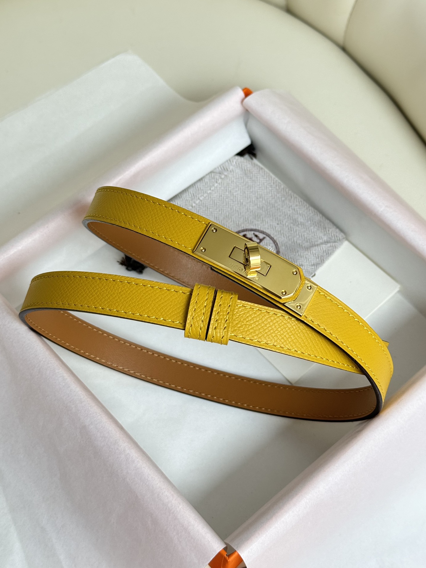 Hermès Female Basic Belt Adjustable 8mm