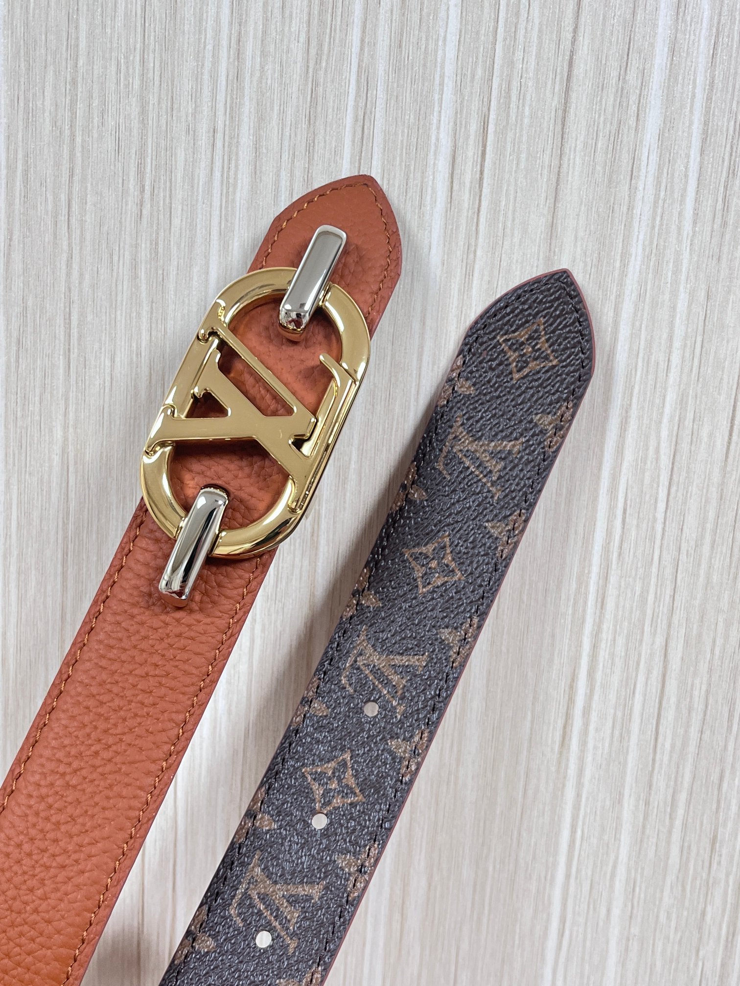 Louis Vuitton Female Basic Belt Cow Leather M