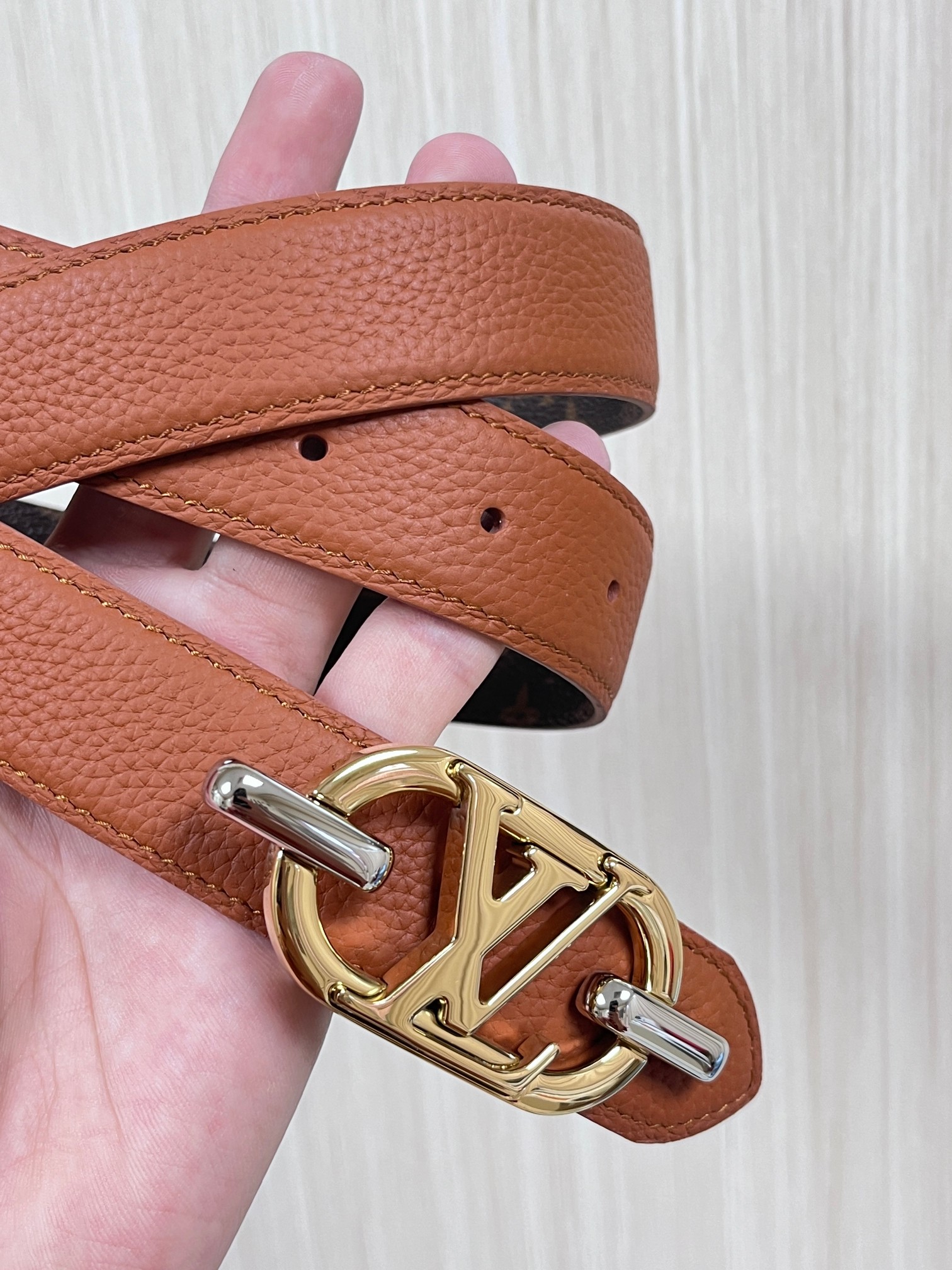 Louis Vuitton Female Basic Belt Cow Leather M