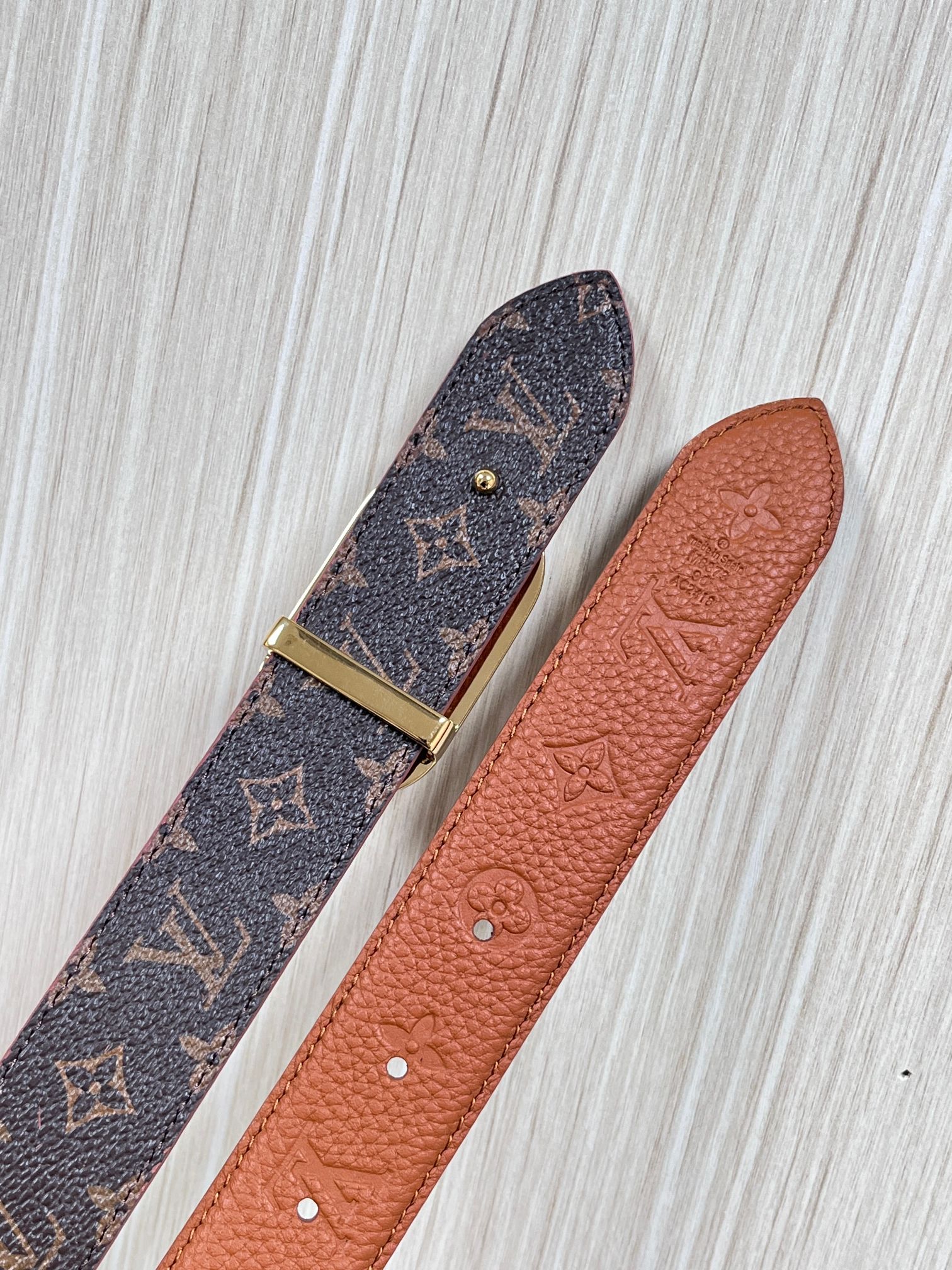 Louis Vuitton Female Basic Belt Cow Leather M