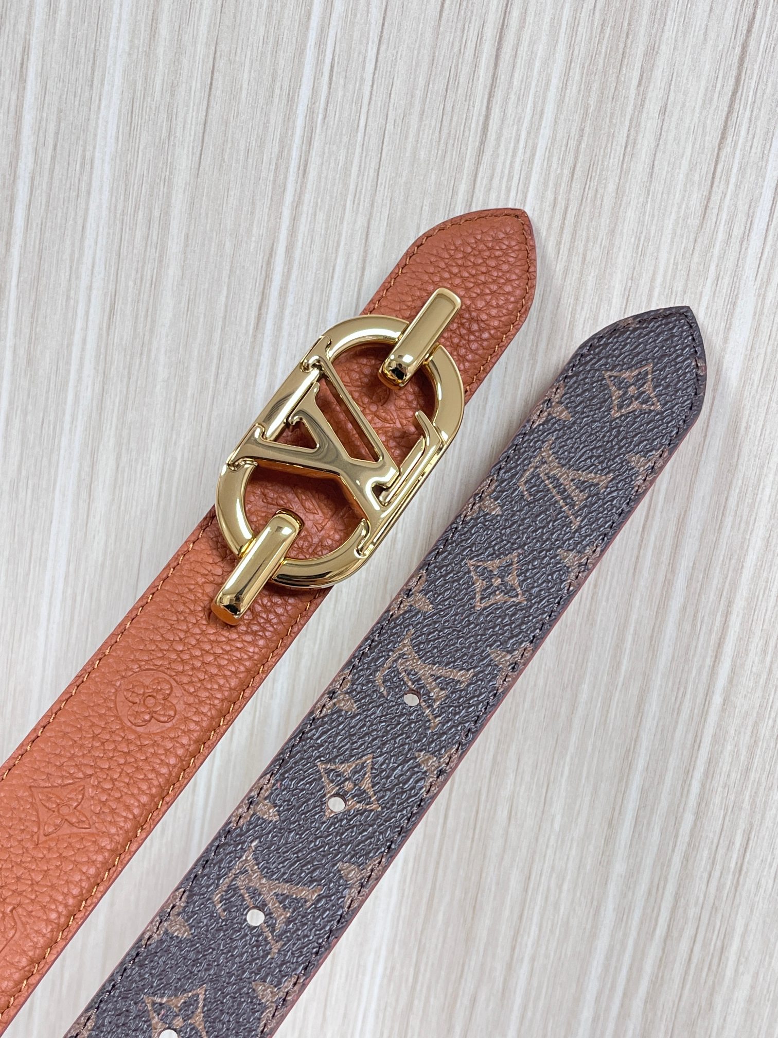 Louis Vuitton Female Basic Belt Cow Leather M