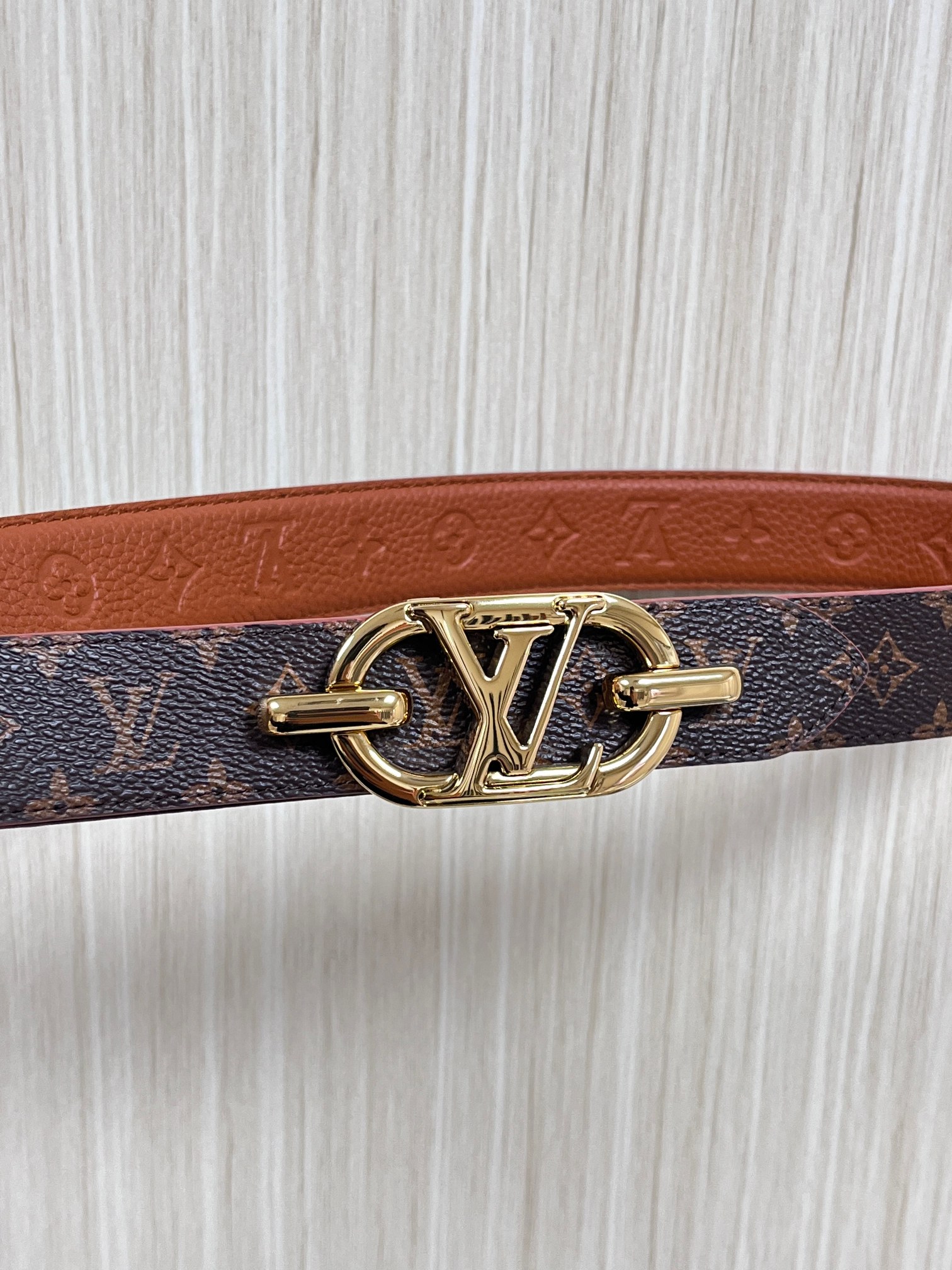 Louis Vuitton Female Basic Belt Cow Leather M