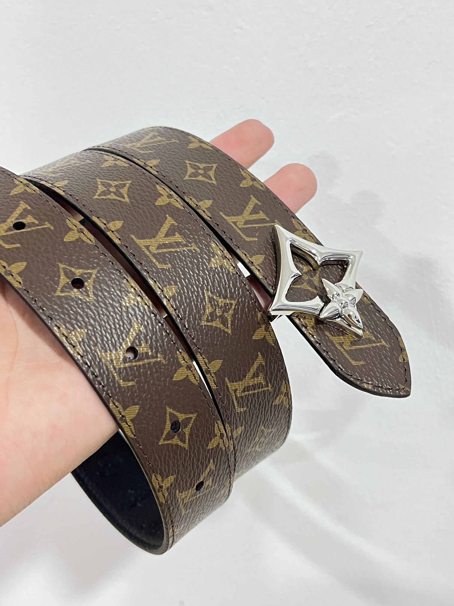 Louis Vuitton Female Basic Belt Canvas Black 13514-m