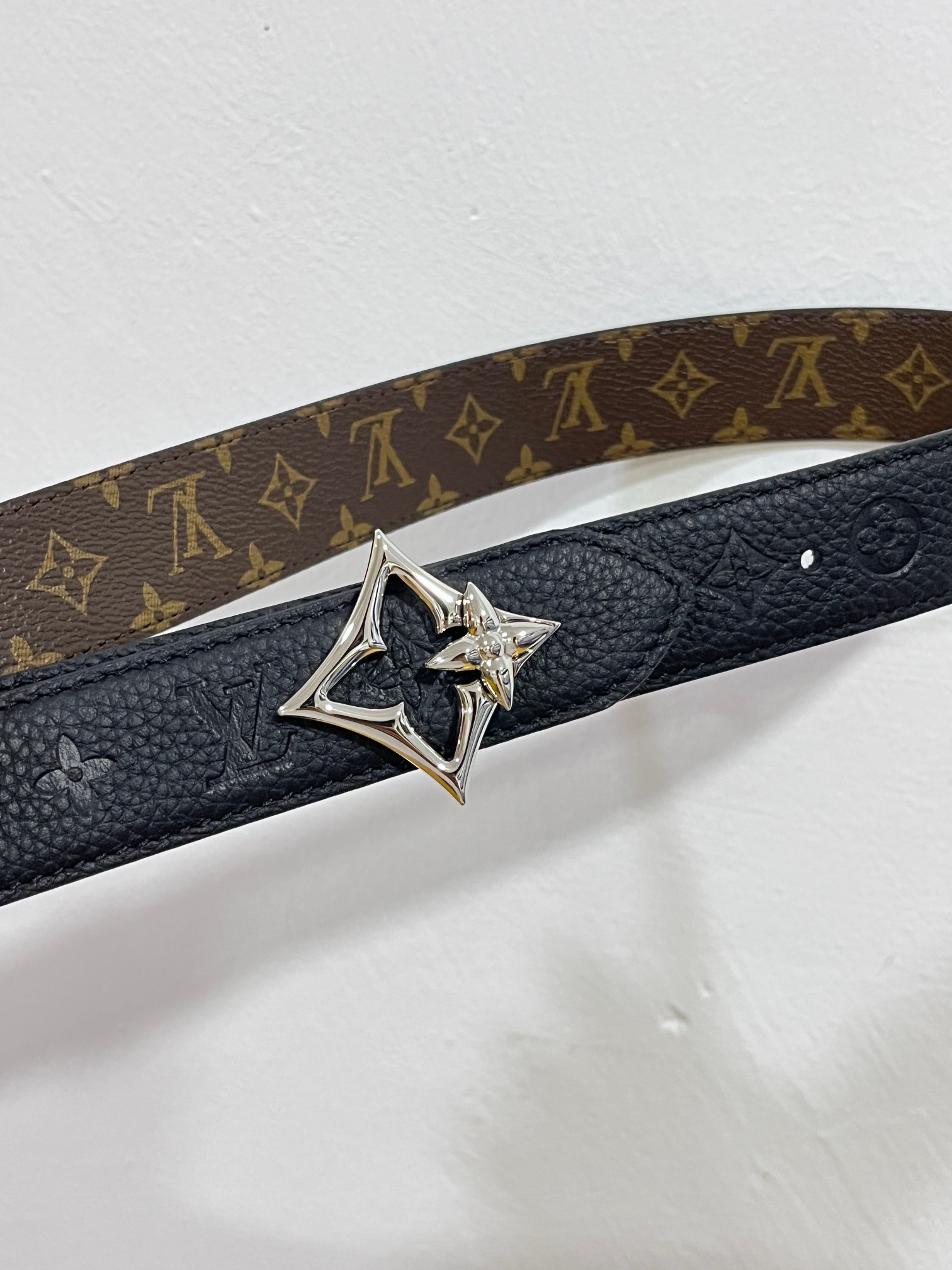 Louis Vuitton Female Basic Belt Canvas Black 13514-m