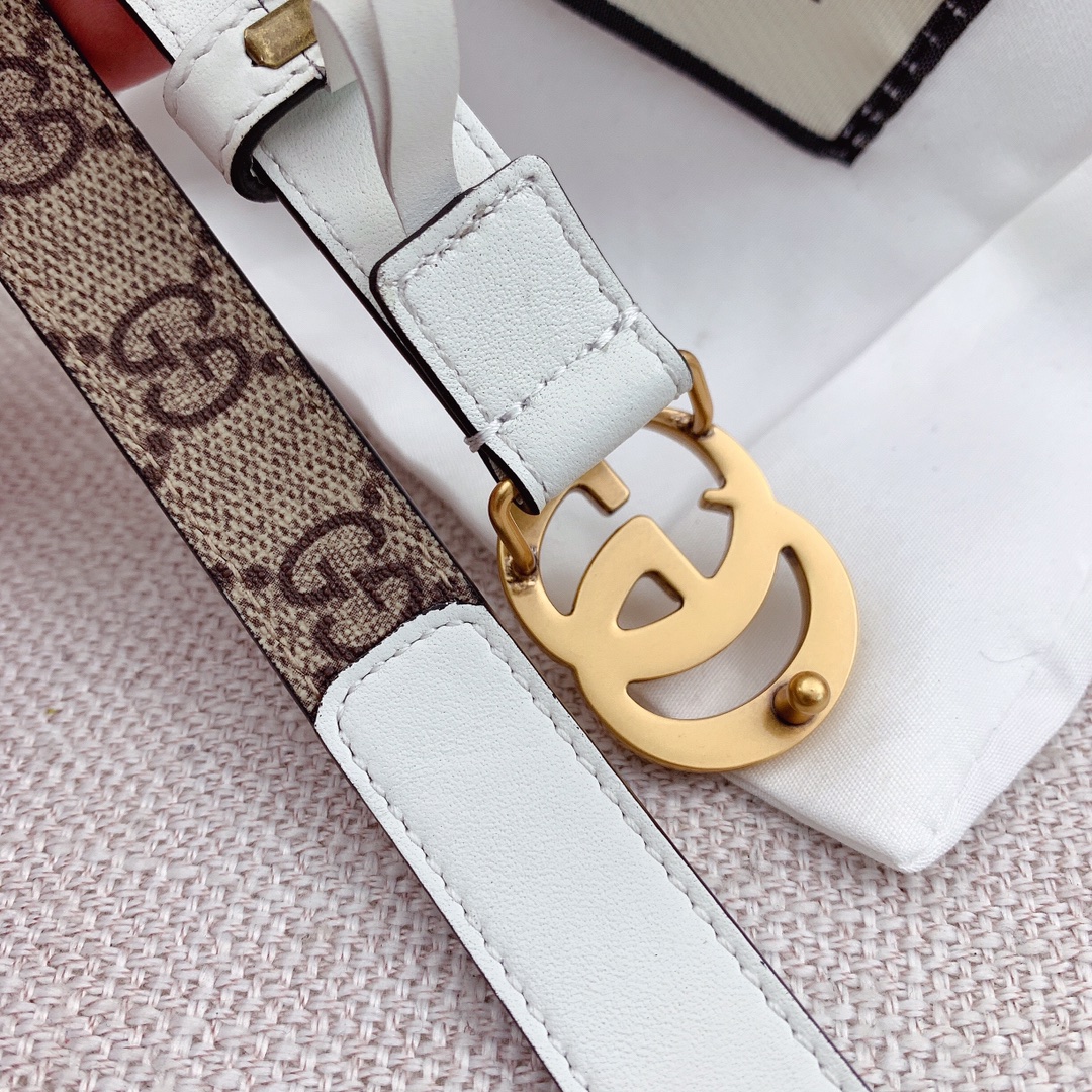 Gucci Female Basic Belt Top Grain Leather 13514