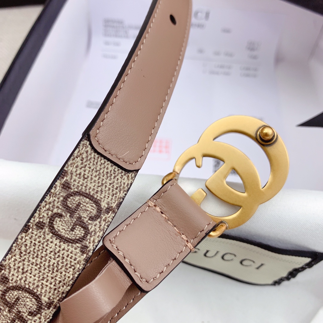 Gucci Female Basic Belt Top Grain Leather 13514