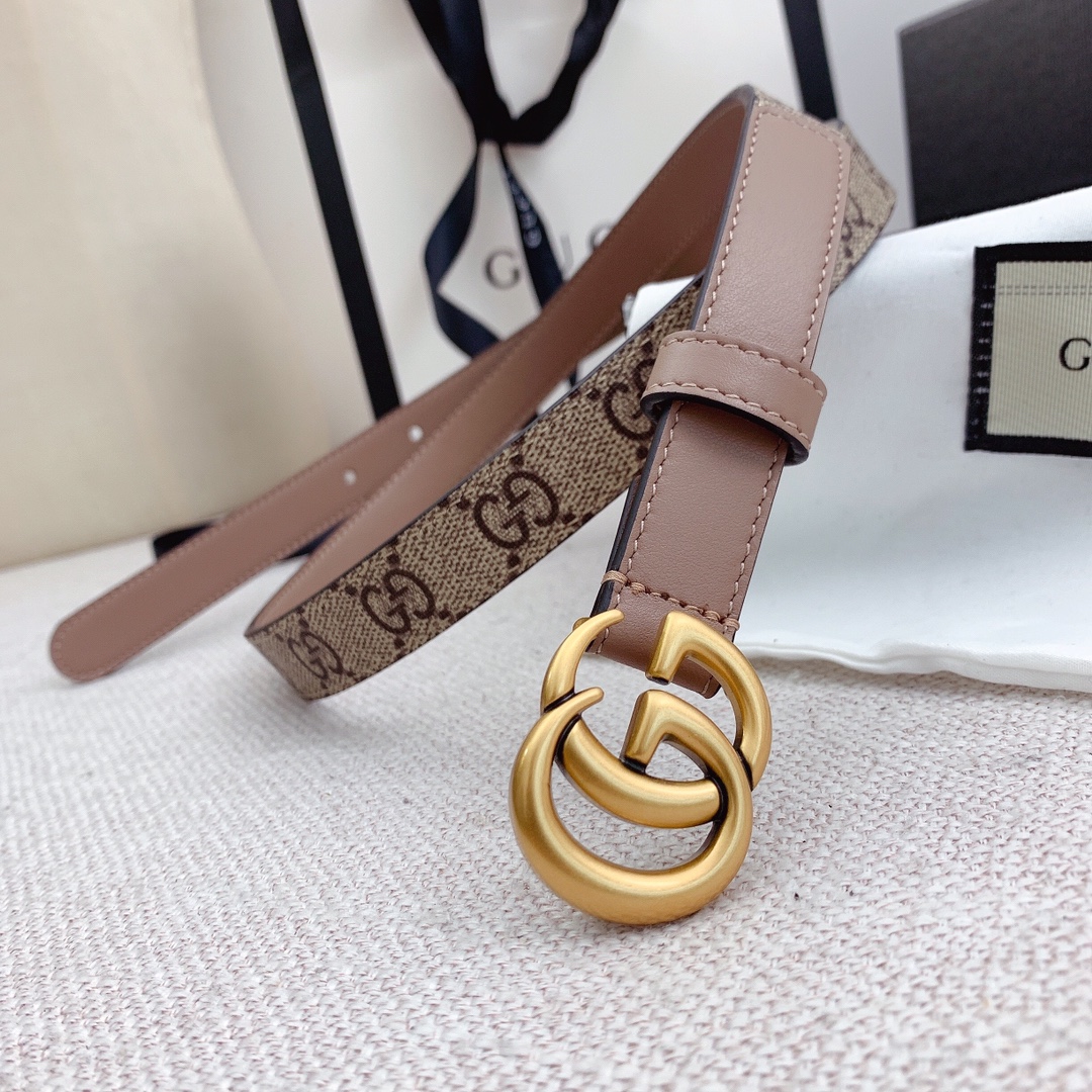 Gucci Female Basic Belt Top Grain Leather 13514