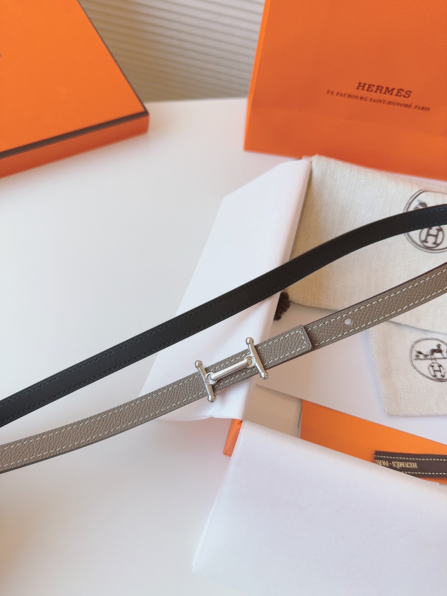 Hermès Female Basic Belt Cow Leather S-m