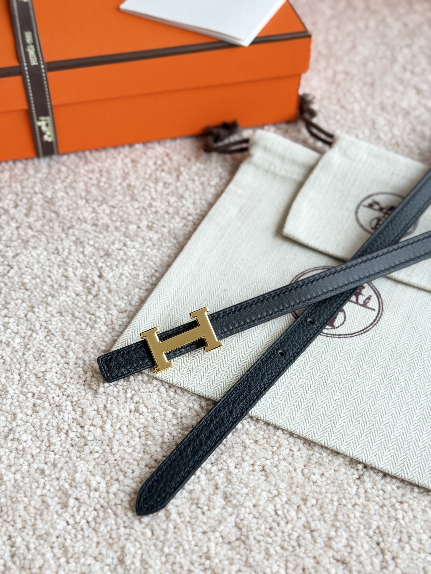 Hermès Female Basic Belt 13mm-s-m