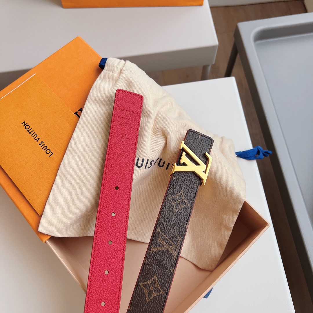 Louis Vuitton Female Basic Belt 30mm