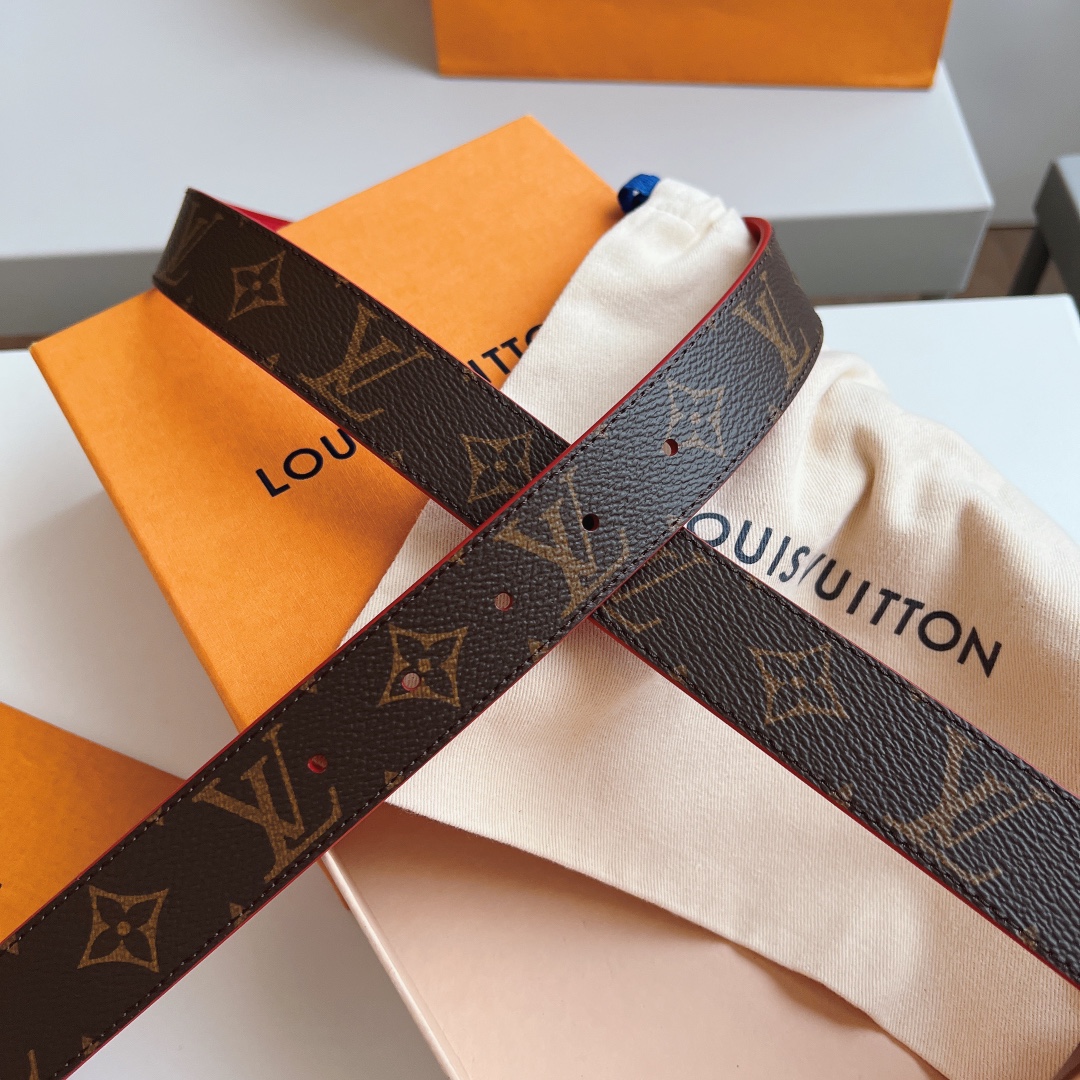 Louis Vuitton Female Basic Belt 30mm