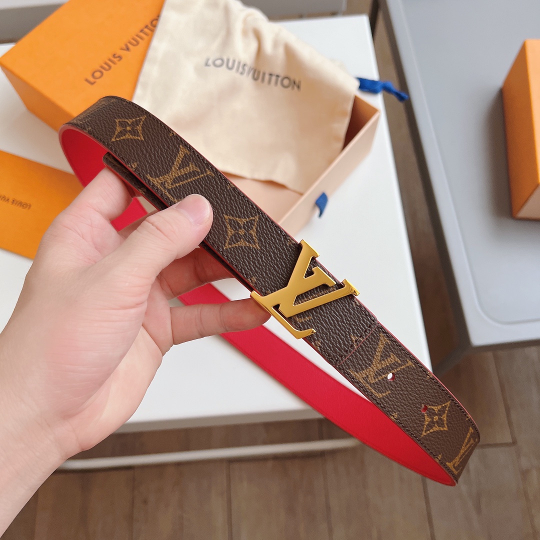Louis Vuitton Female Basic Belt 30mm