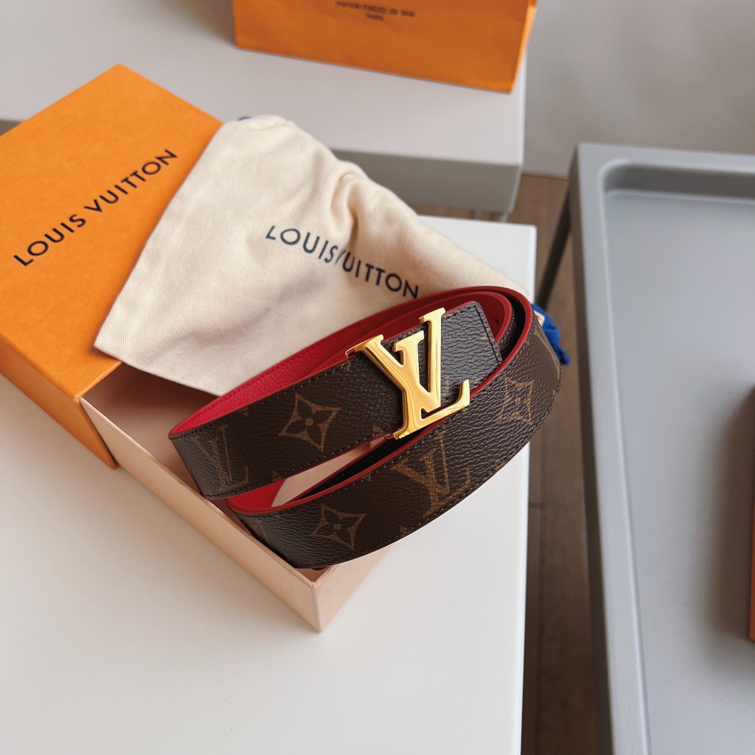 Louis Vuitton Female Basic Belt 30mm