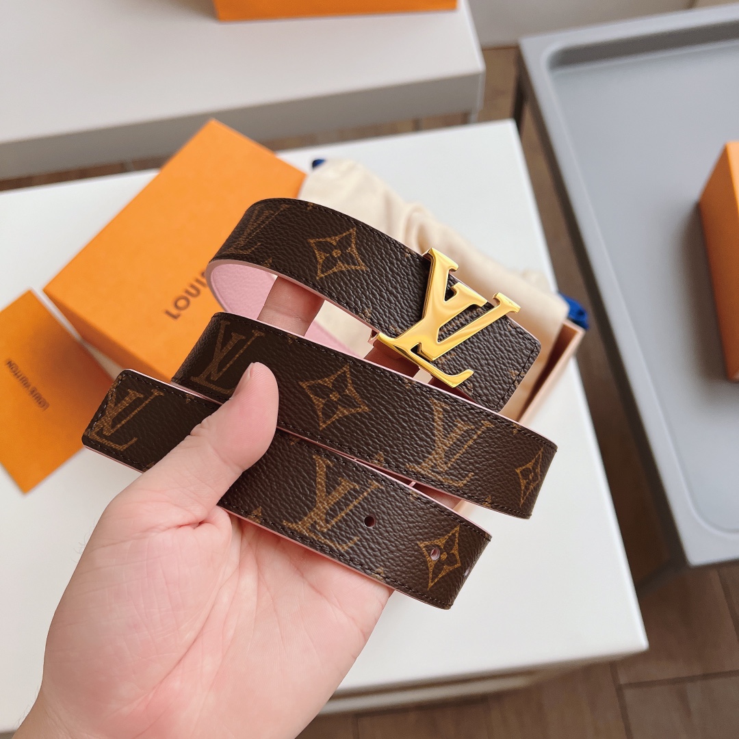 Louis Vuitton Female Basic Belt 30mm
