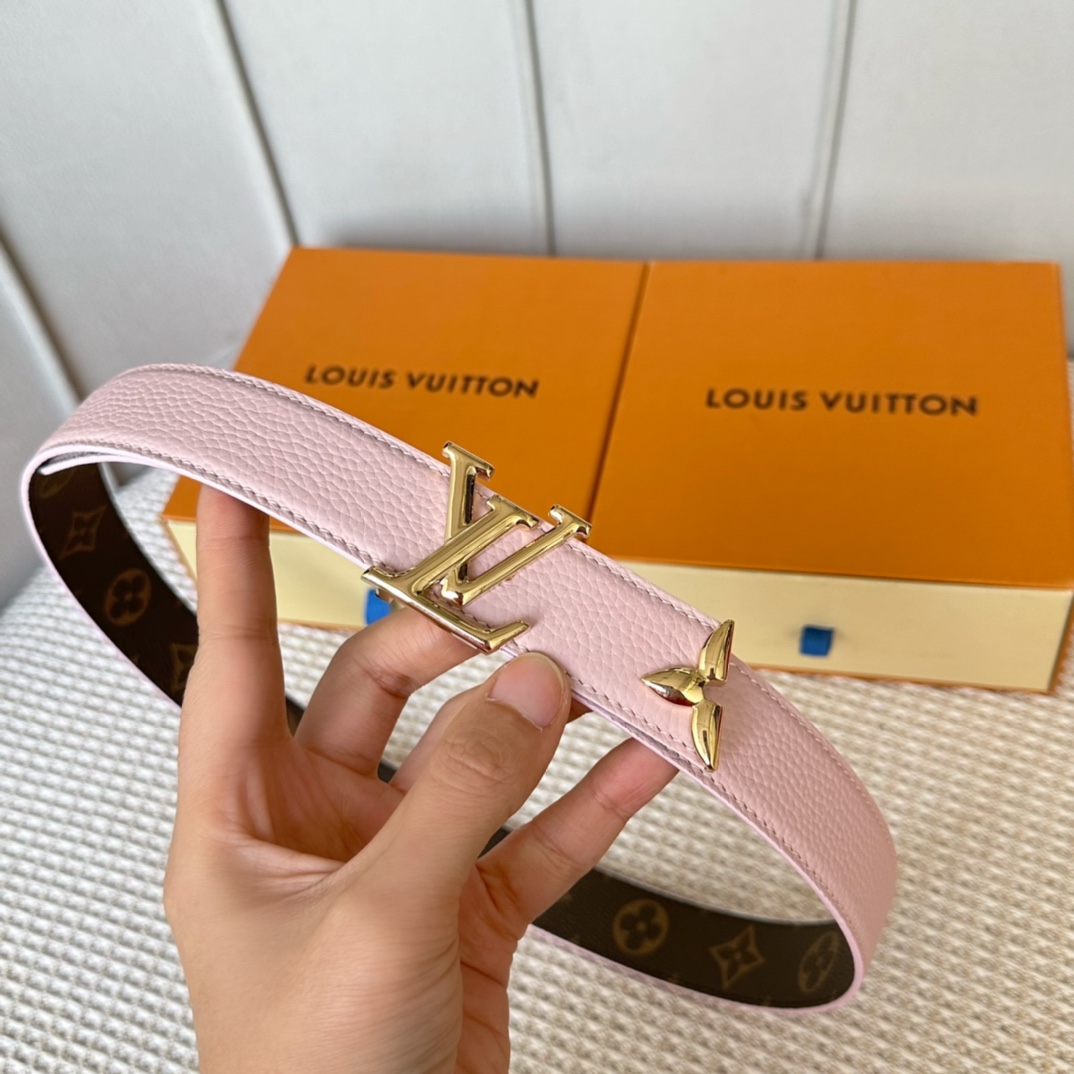Louis Vuitton Female Basic Belt M