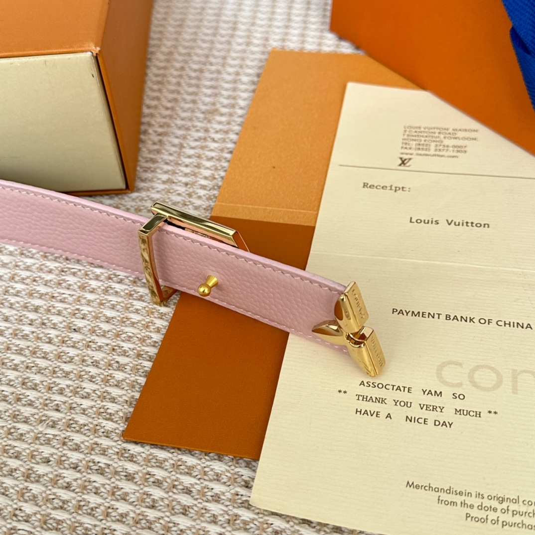 Louis Vuitton Female Basic Belt M