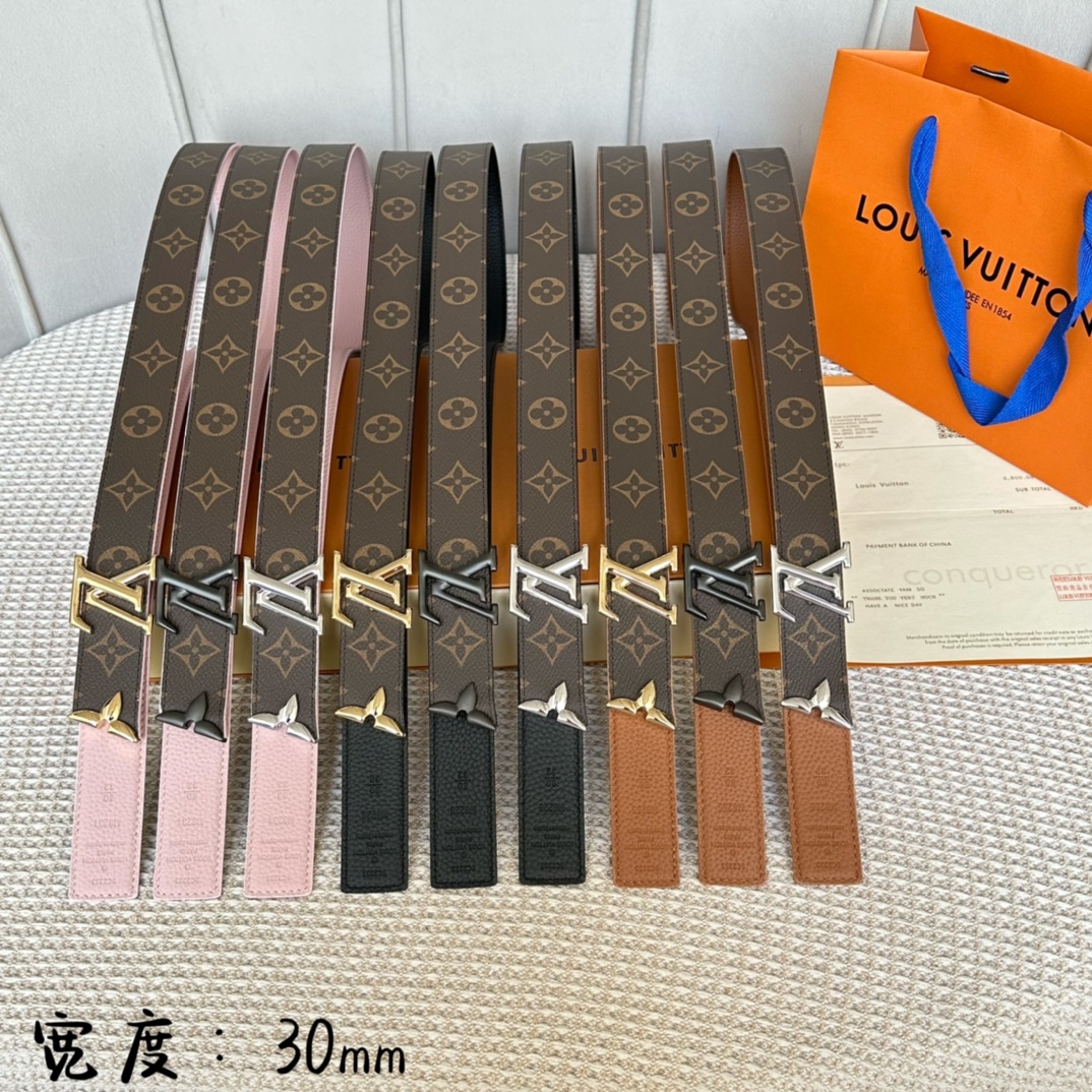Louis Vuitton Female Basic Belt M