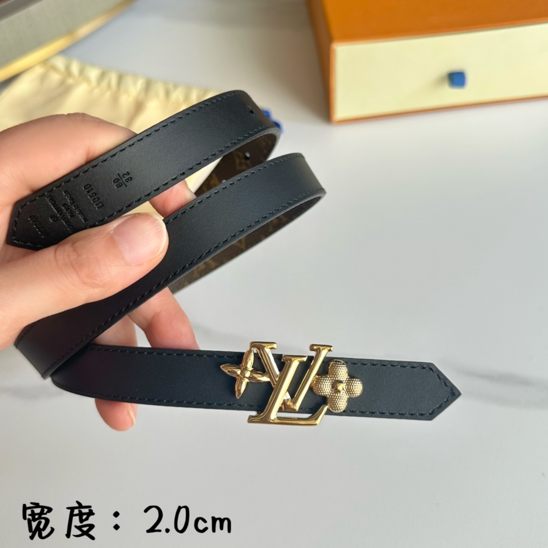 Female Basic Belt Cow Leather 20mm-s-l