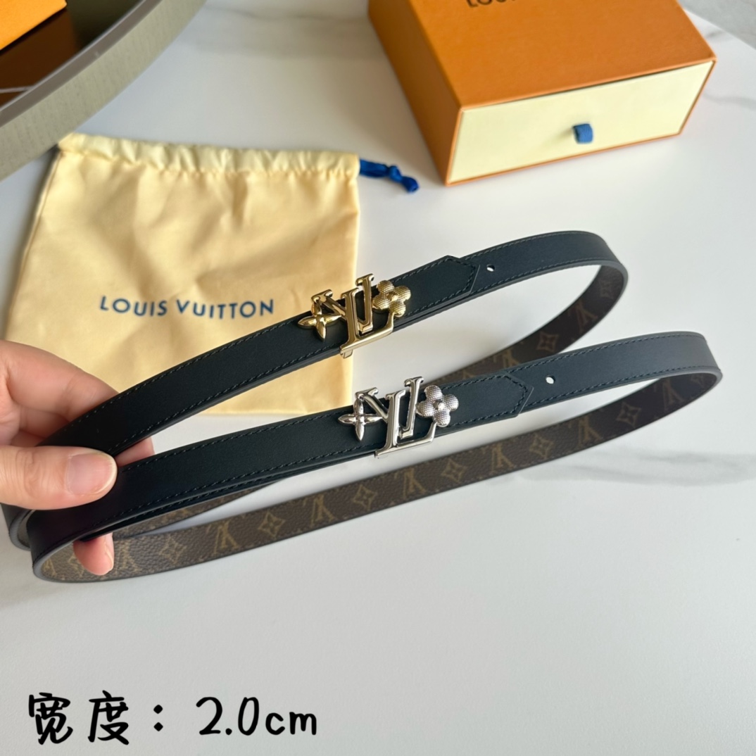 Female Basic Belt Cow Leather 20mm-s-l