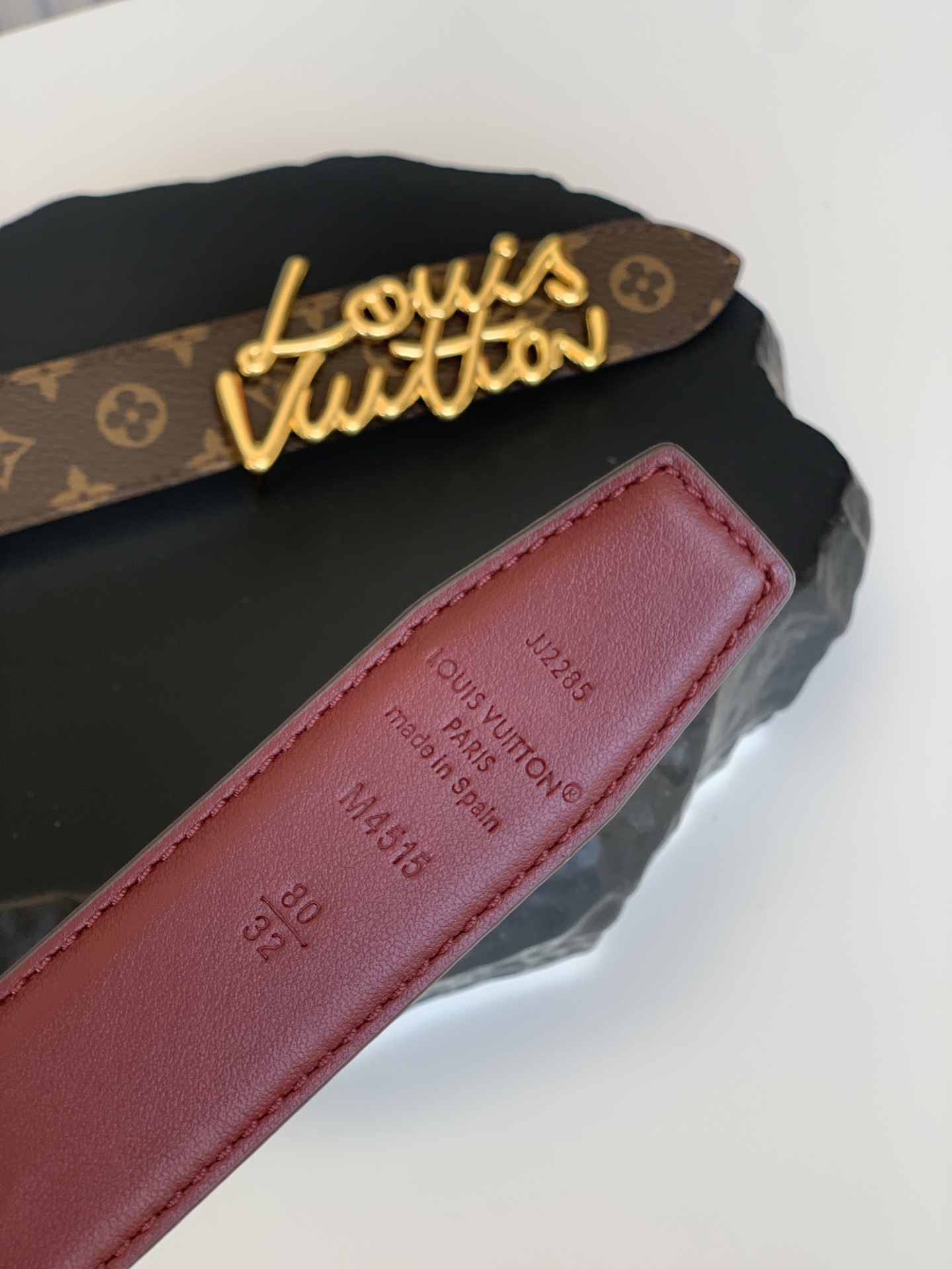 Louis Vuitton Female Basic Belt M-l