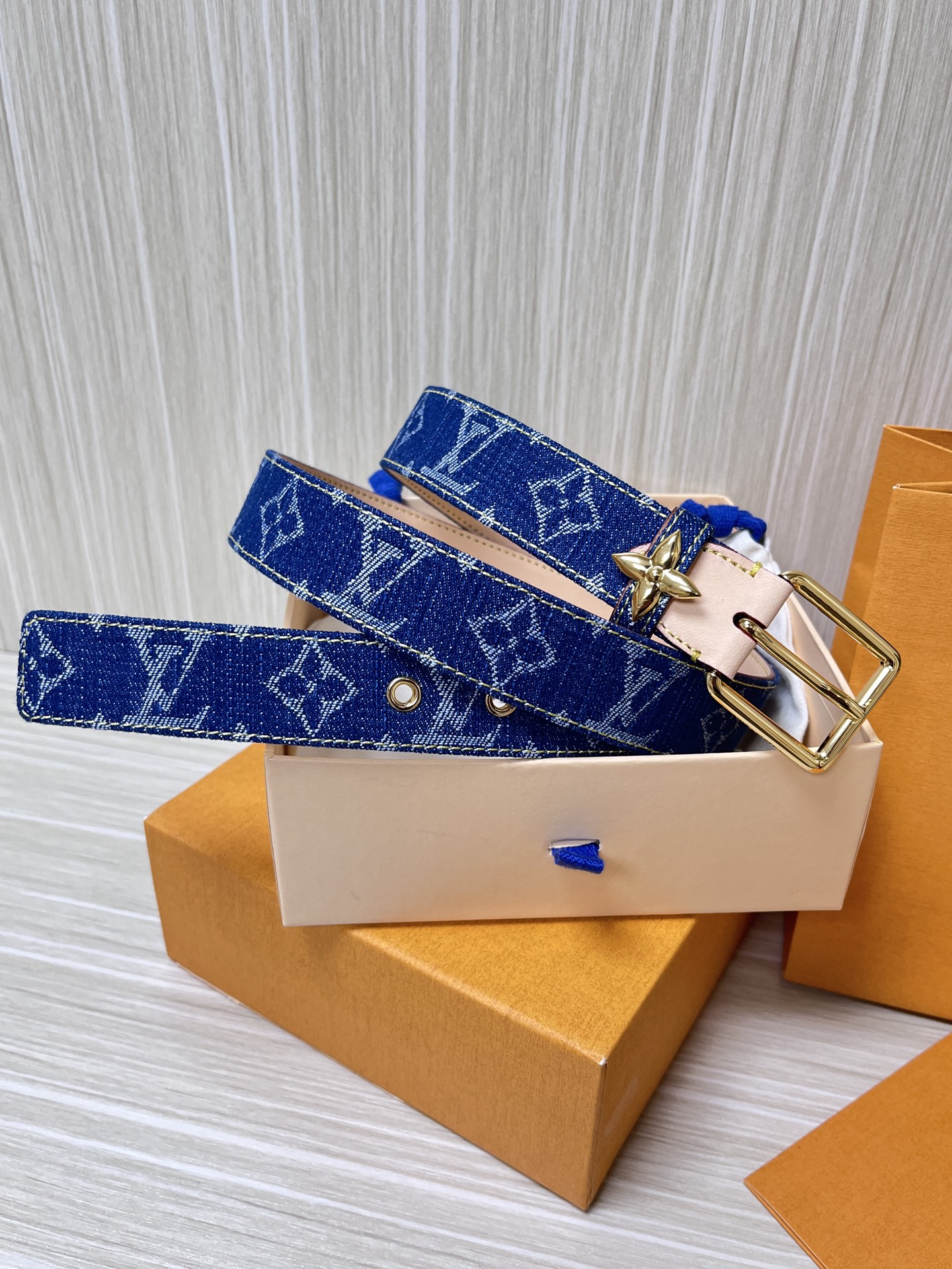 Louis Vuitton Female Basic Belt Canvas M-l